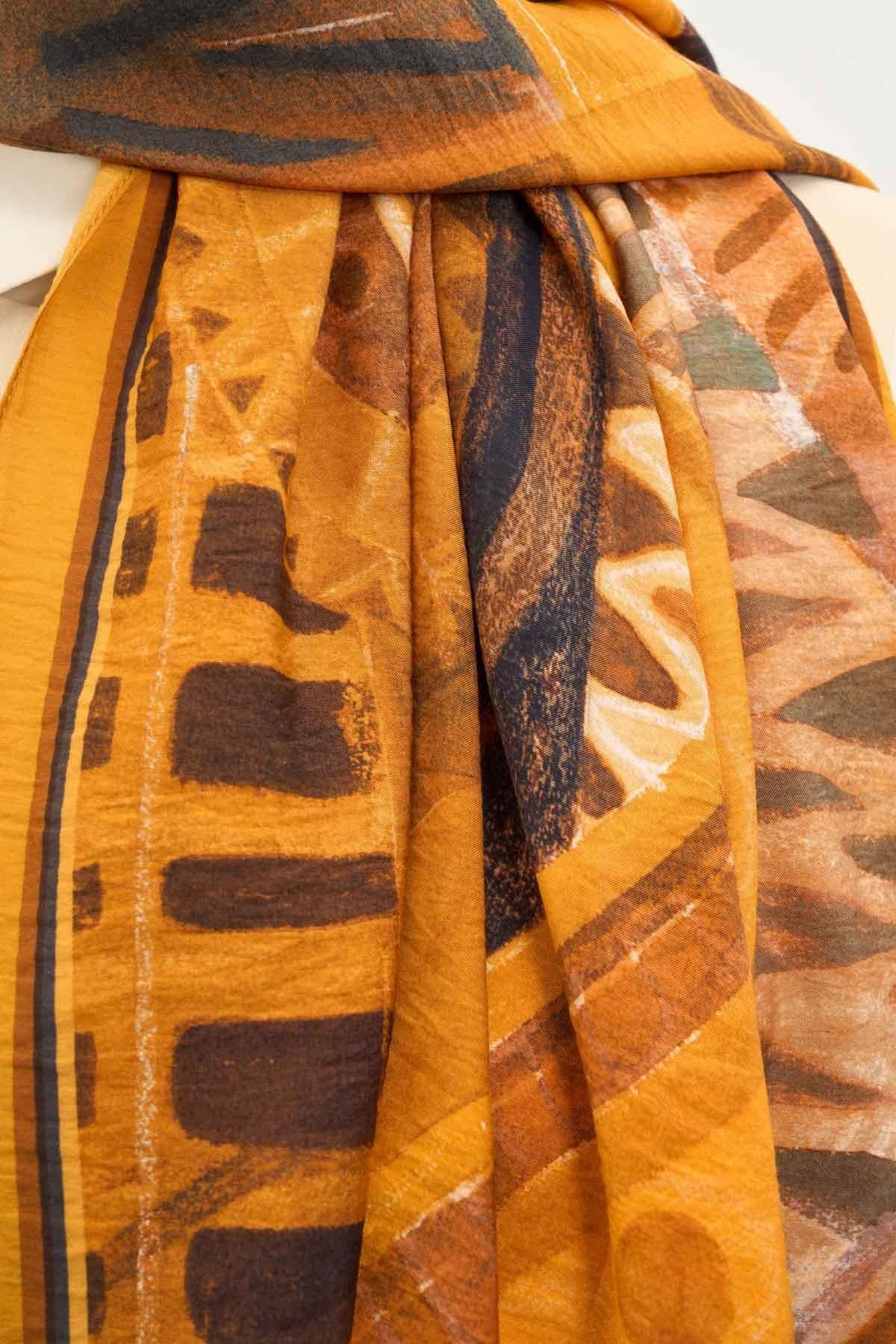 Urban Hours Art Hardal Mayda Şal 190x70