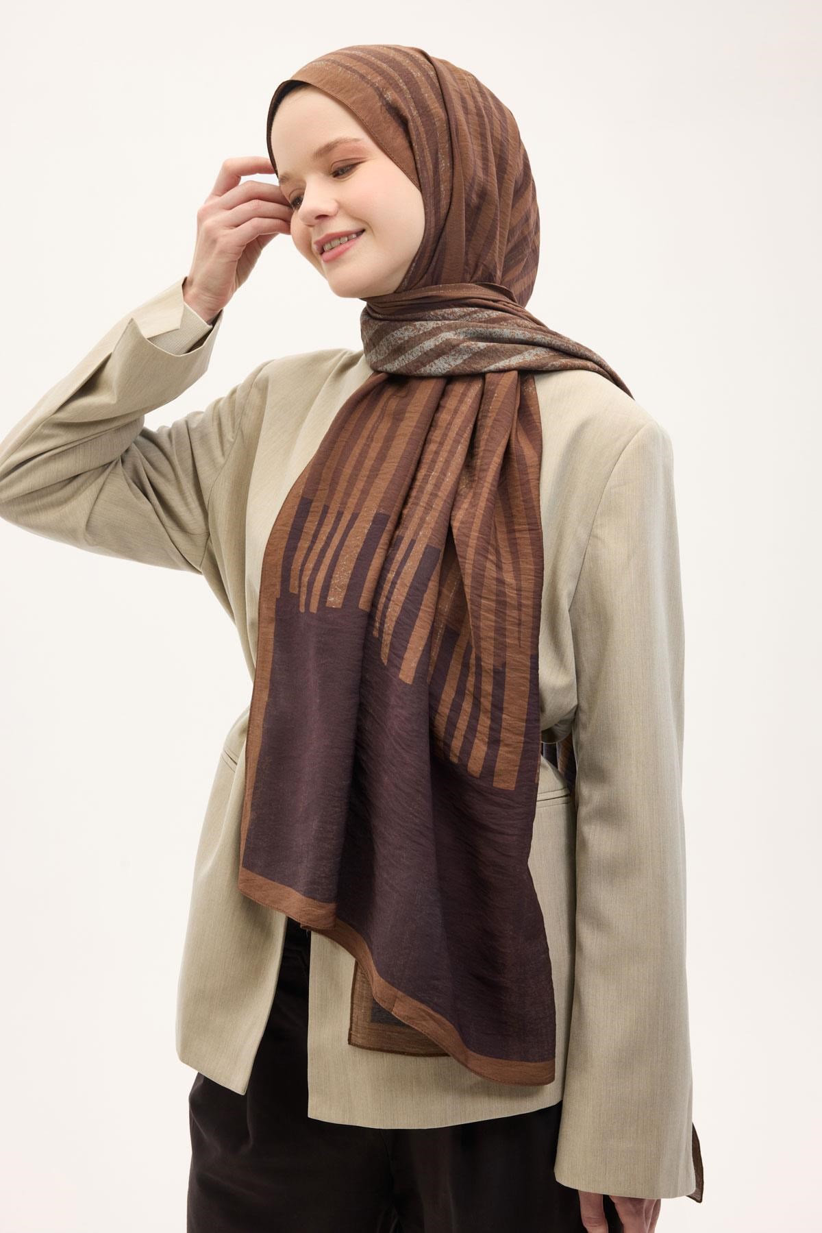 Urban Hours Orya Mürdüm Mayda Şal 190x70