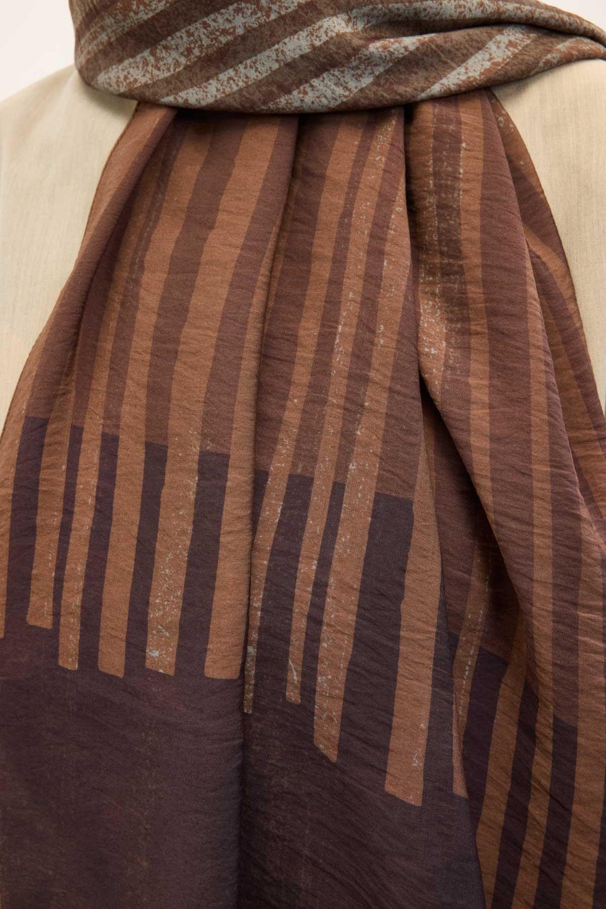 Urban Hours Orya Mürdüm Mayda Şal 190x70