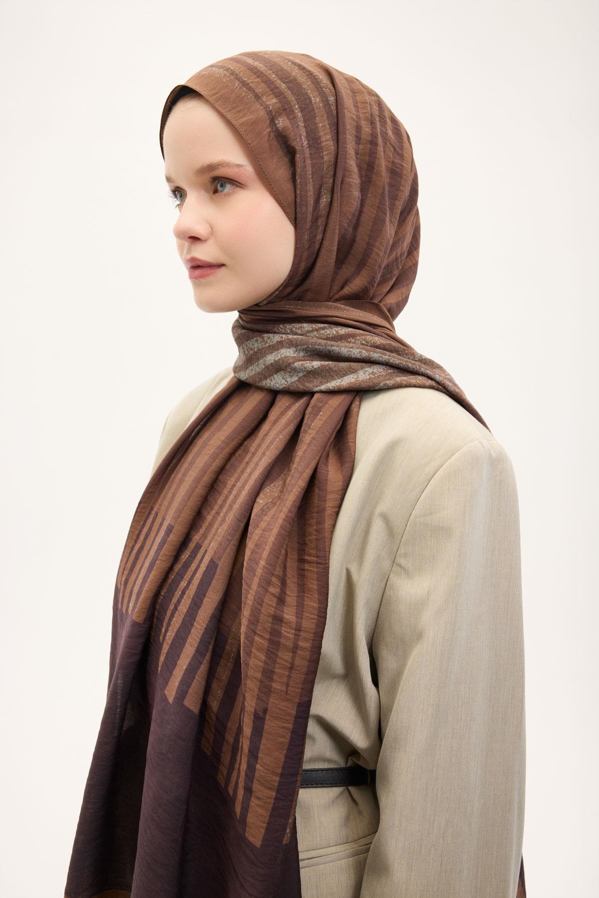 Urban Hours Orya Mürdüm Mayda Şal 190x70