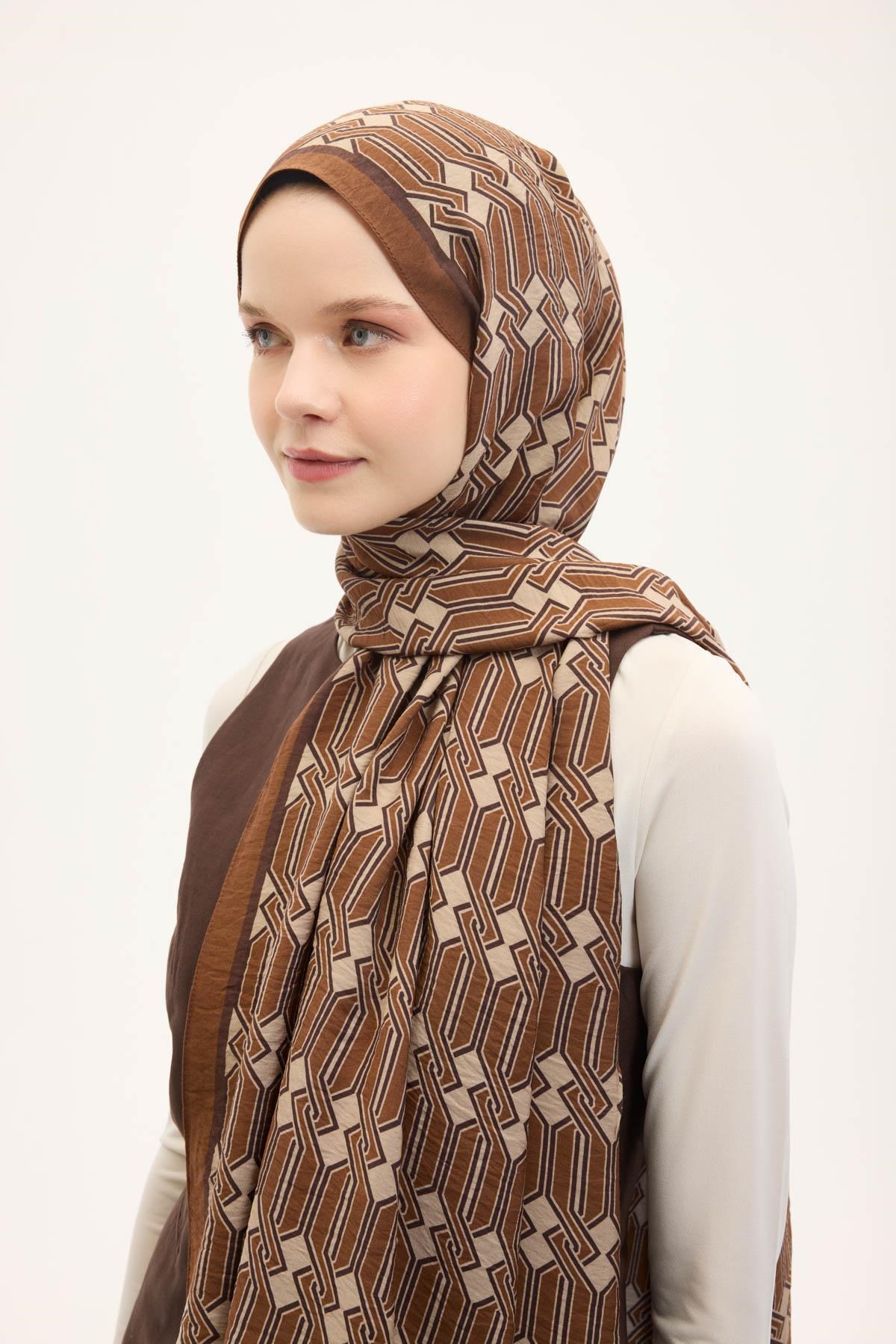 Urban Hours Lumera Tarçın Mayda Şal 190x70