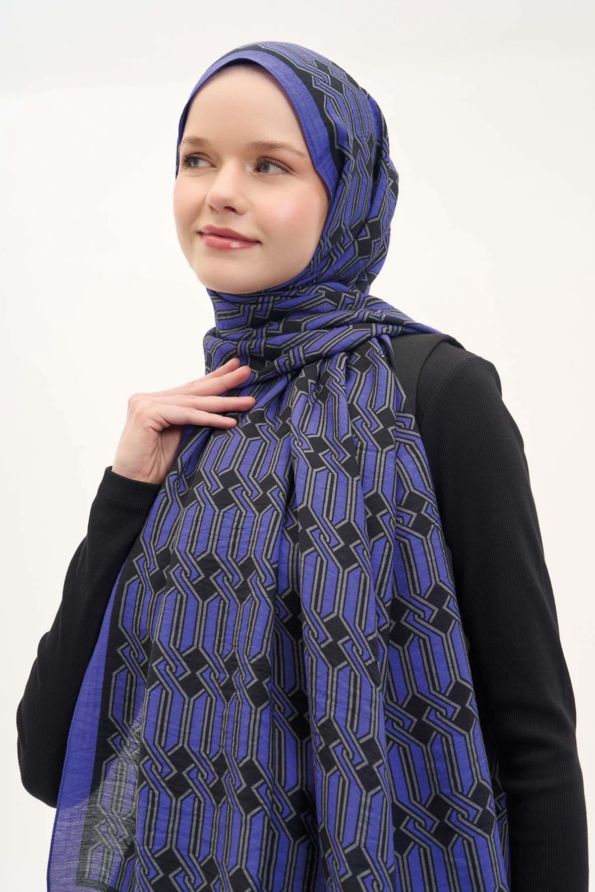 Urban Hours Lumera Morcivert Mayda Şal 190x70