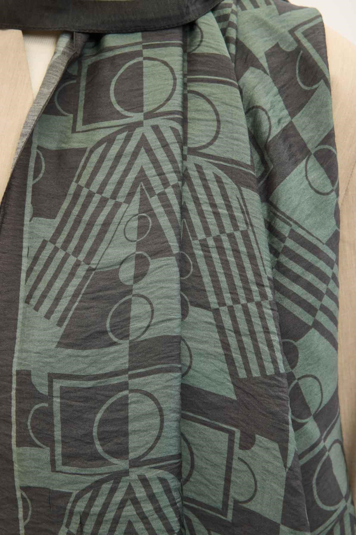 Urban Hours Elvora Antrasit Mayda Şal 190x70