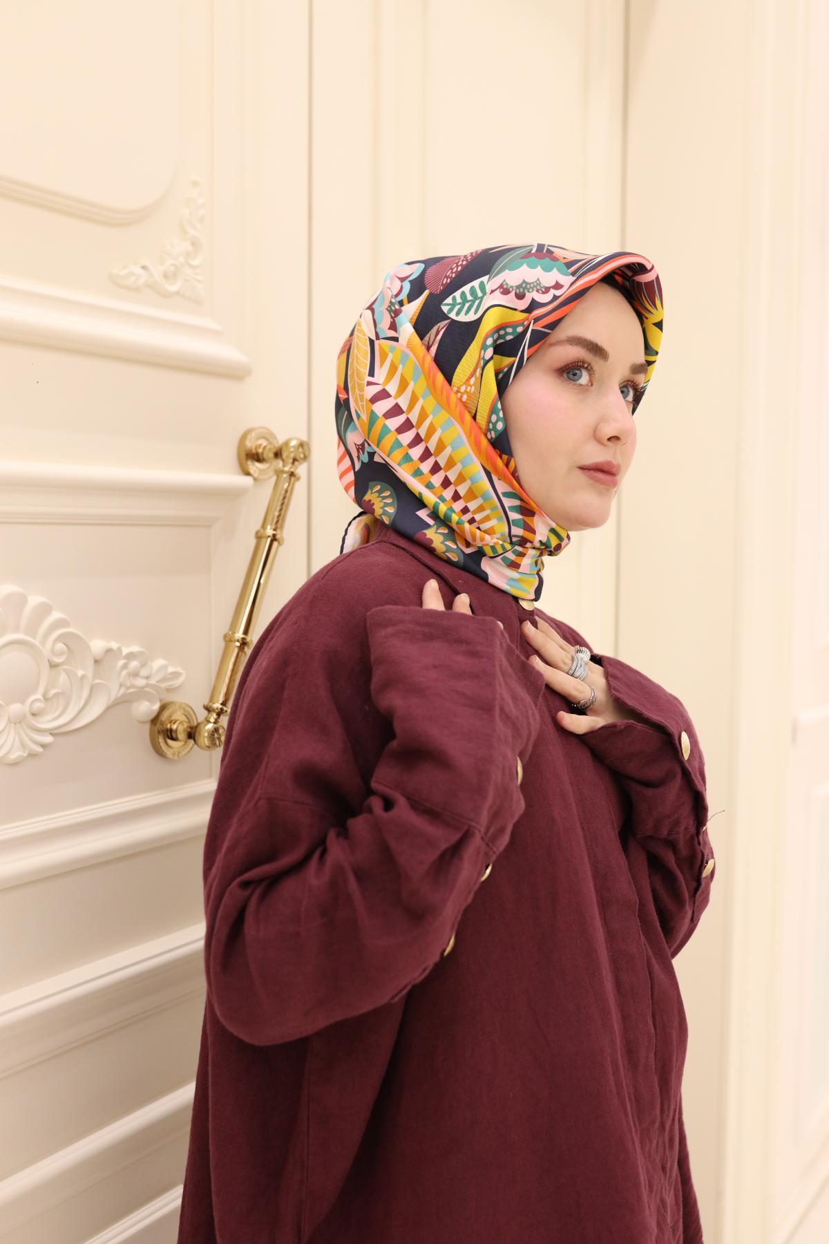 Silk Home Twill İpek Eşarp 11461-11