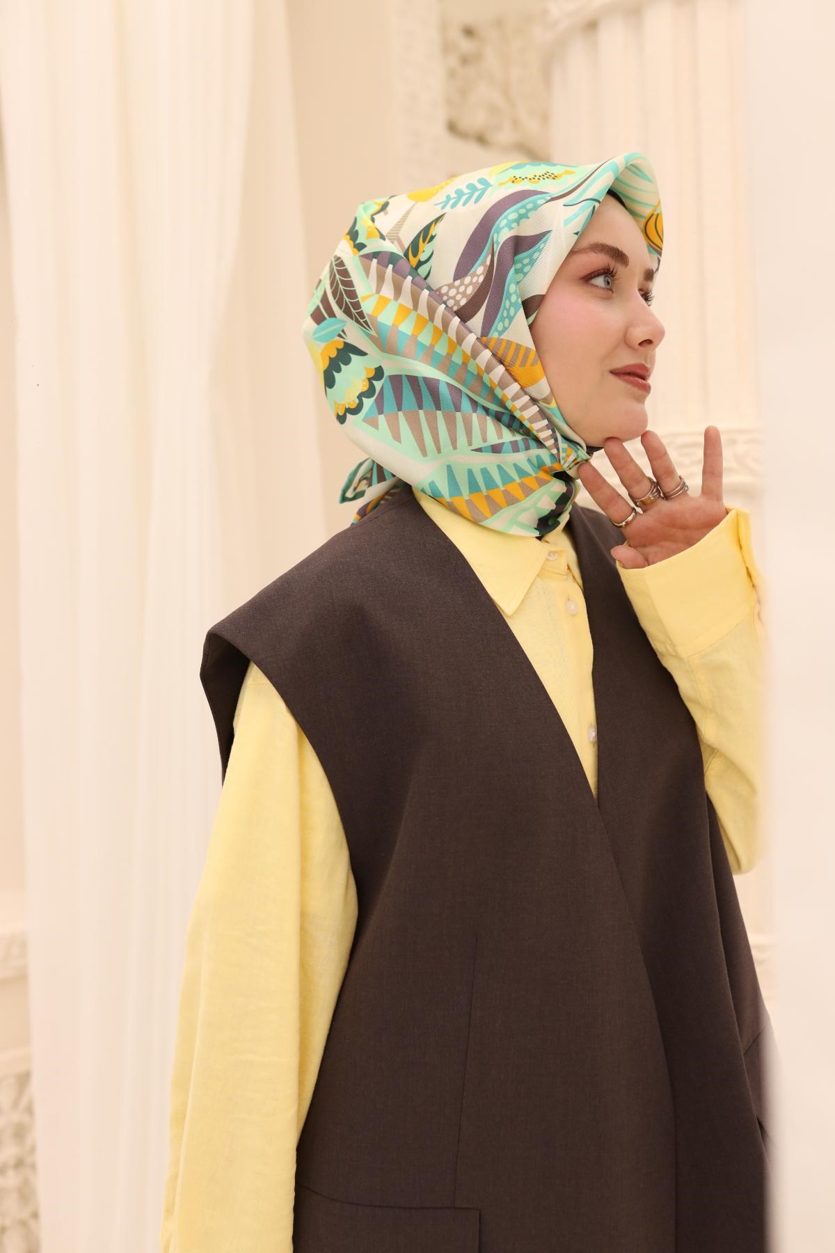 Silk Home Twill İpek Eşarp 11461-38