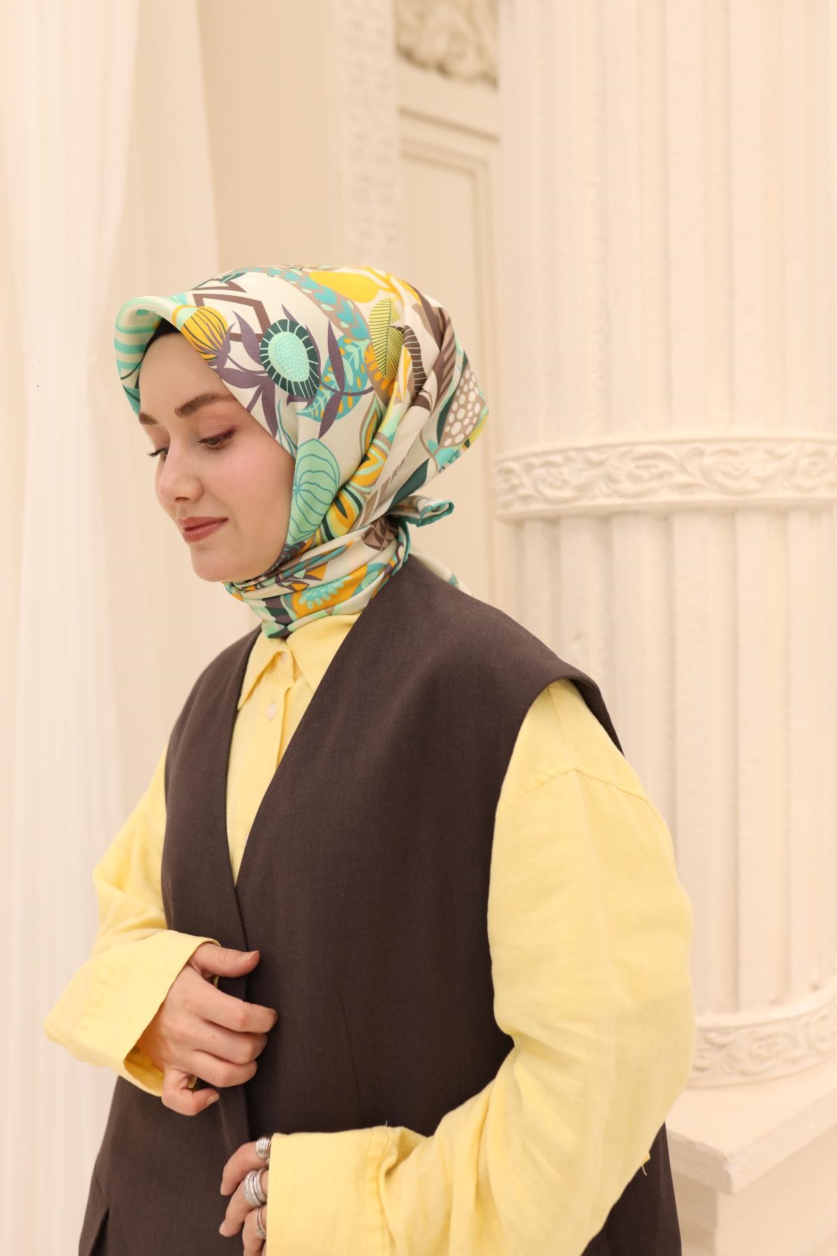Silk Home Twill İpek Eşarp 11461-38
