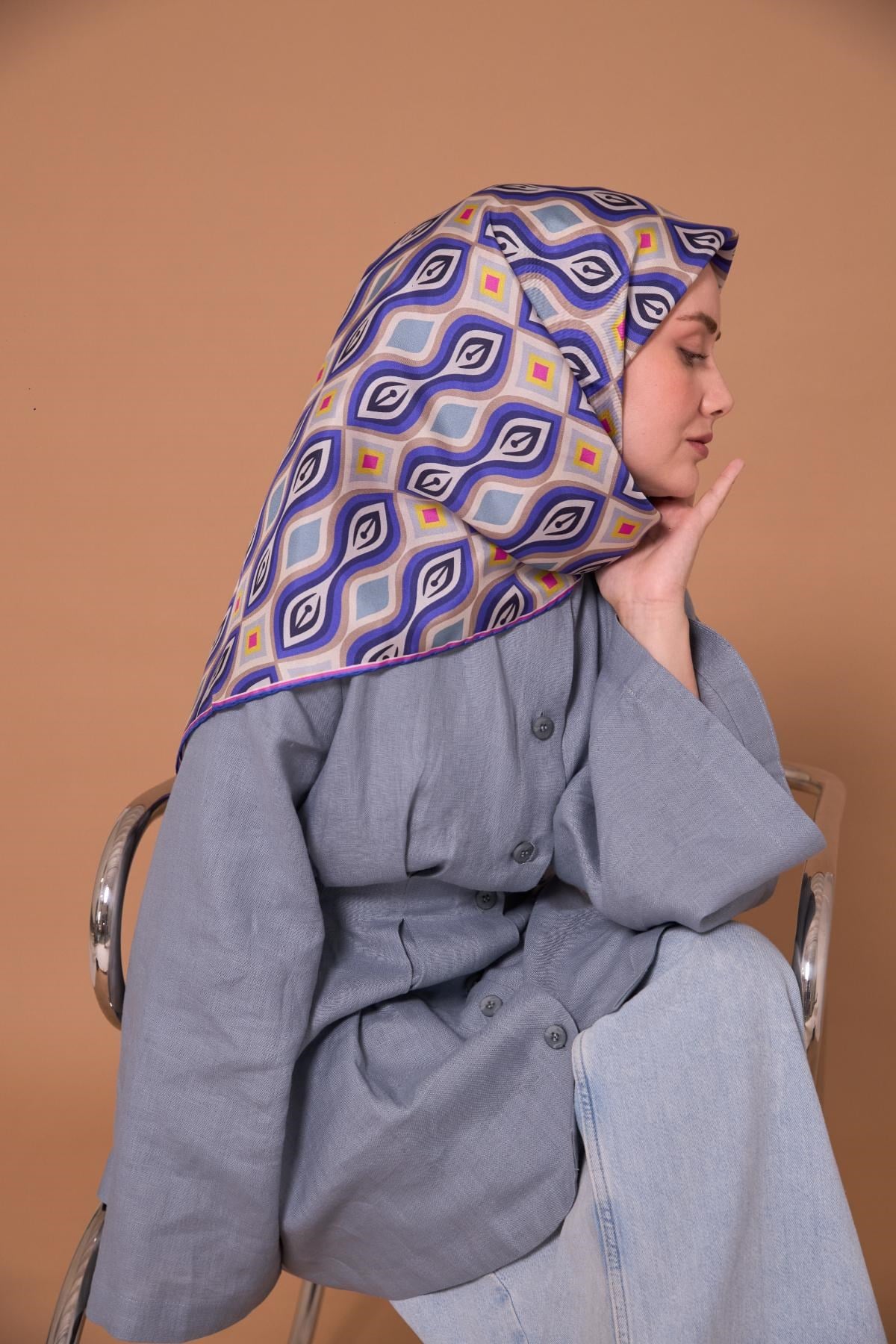 Silk Home Twill İpek Eşarp 11470-18