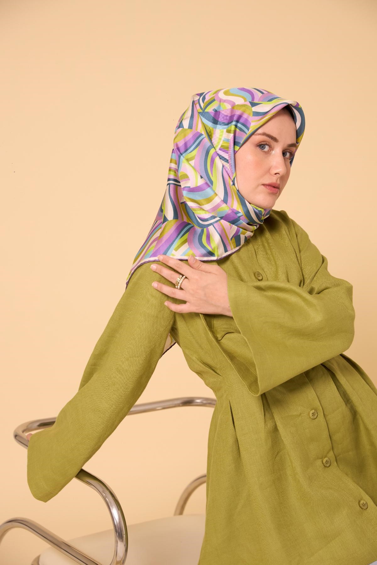 Silk Home Twill İpek Eşarp 11471-21