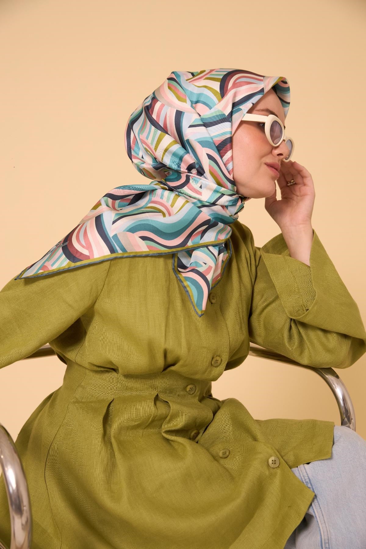 Silk Home Twill İpek Eşarp 11471-25