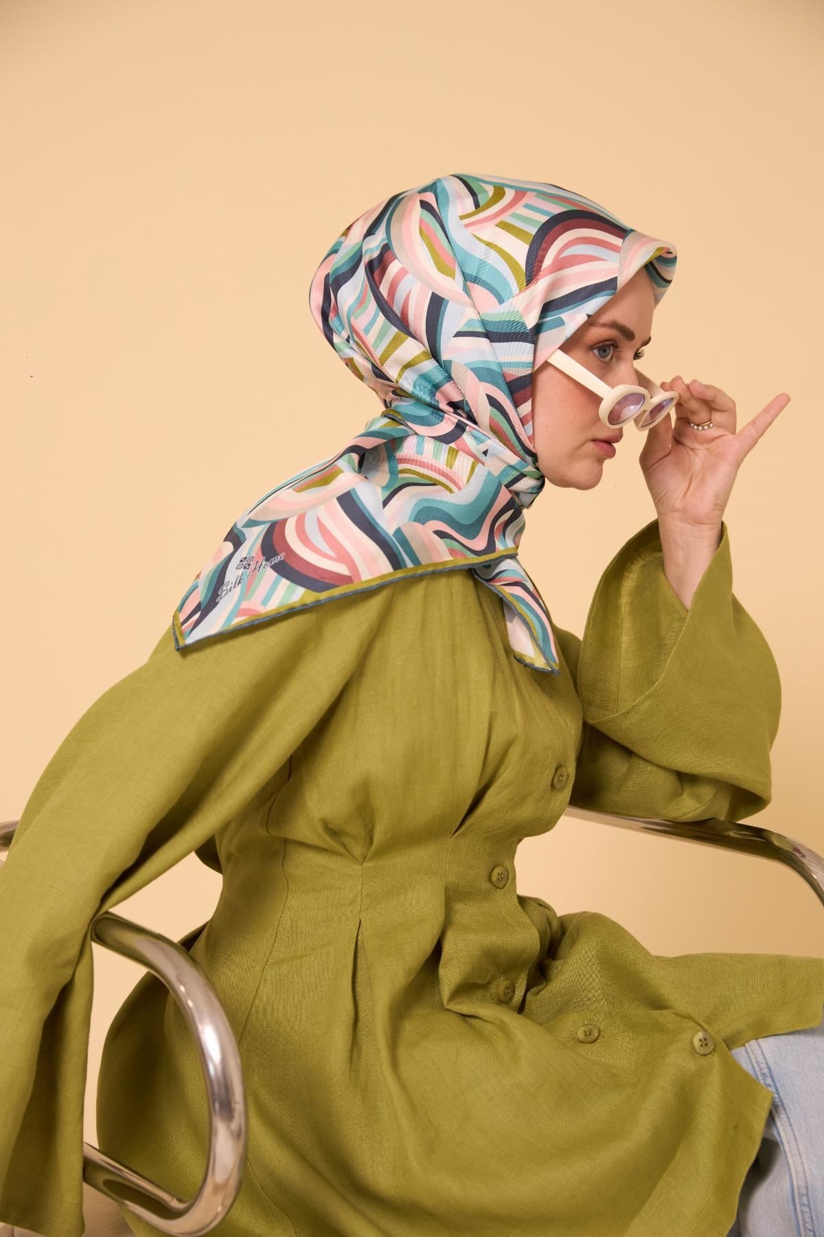Silk Home Twill İpek Eşarp 11471-25