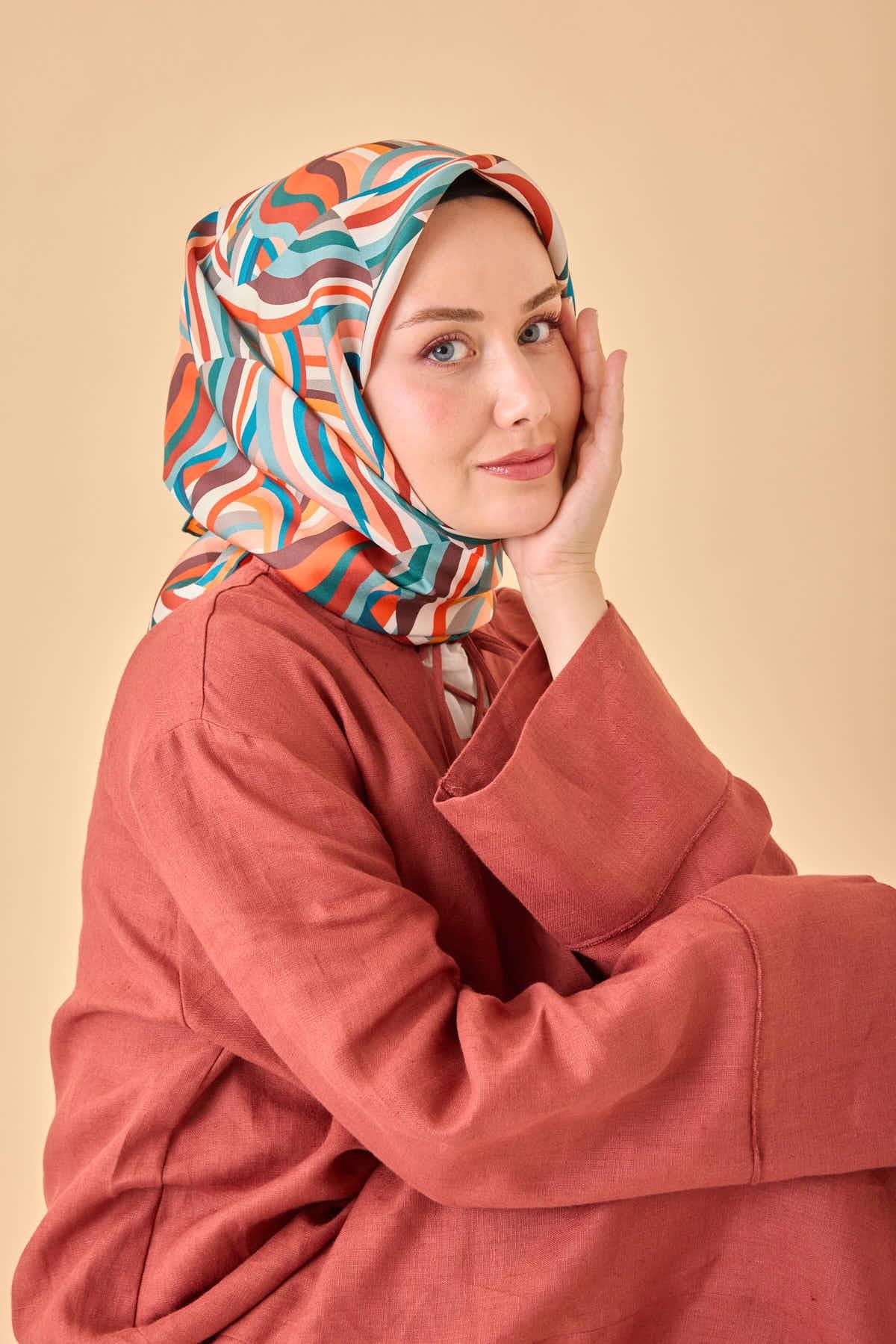 Silk Home Twill İpek Eşarp 11471-35