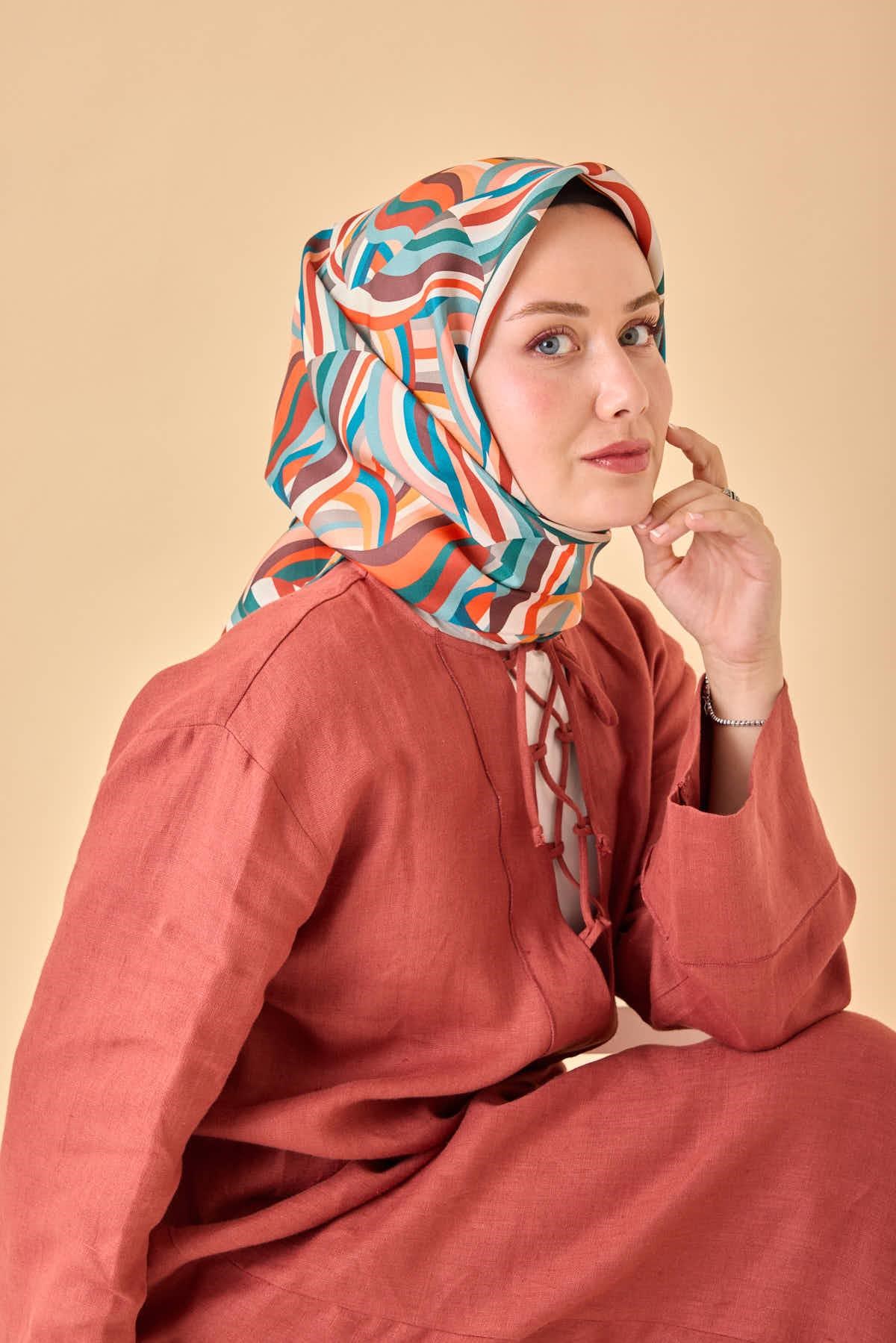 Silk Home Twill İpek Eşarp 11471-35