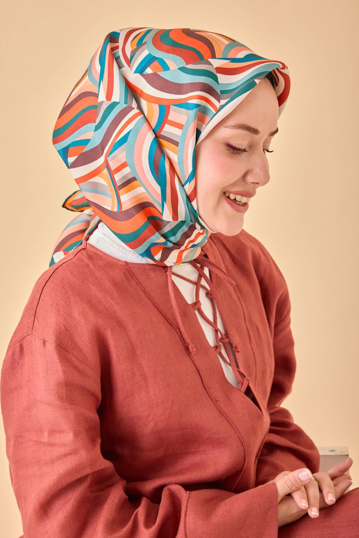 Silk Home Twill İpek Eşarp 11471-35