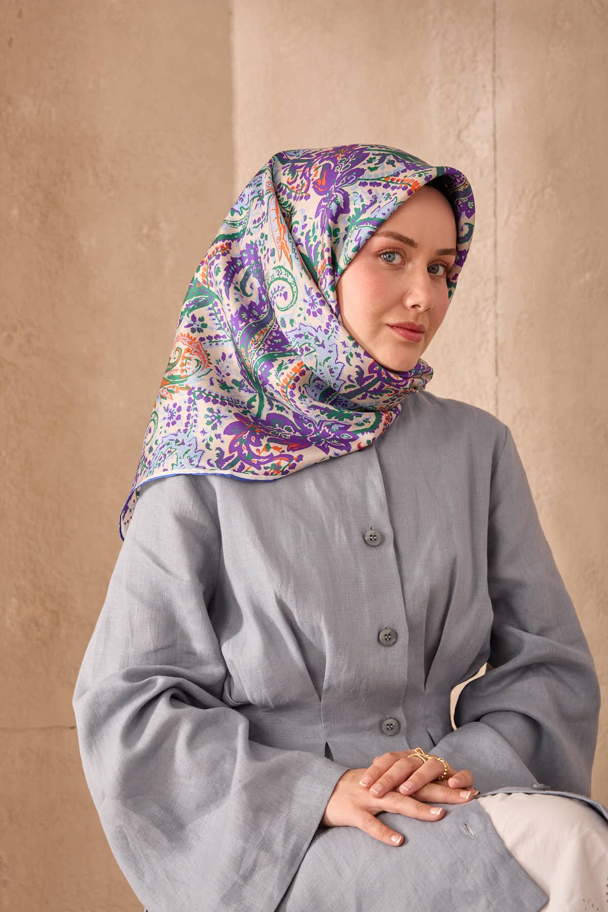 Silk Home Twill İpek Eşarp 11473-15