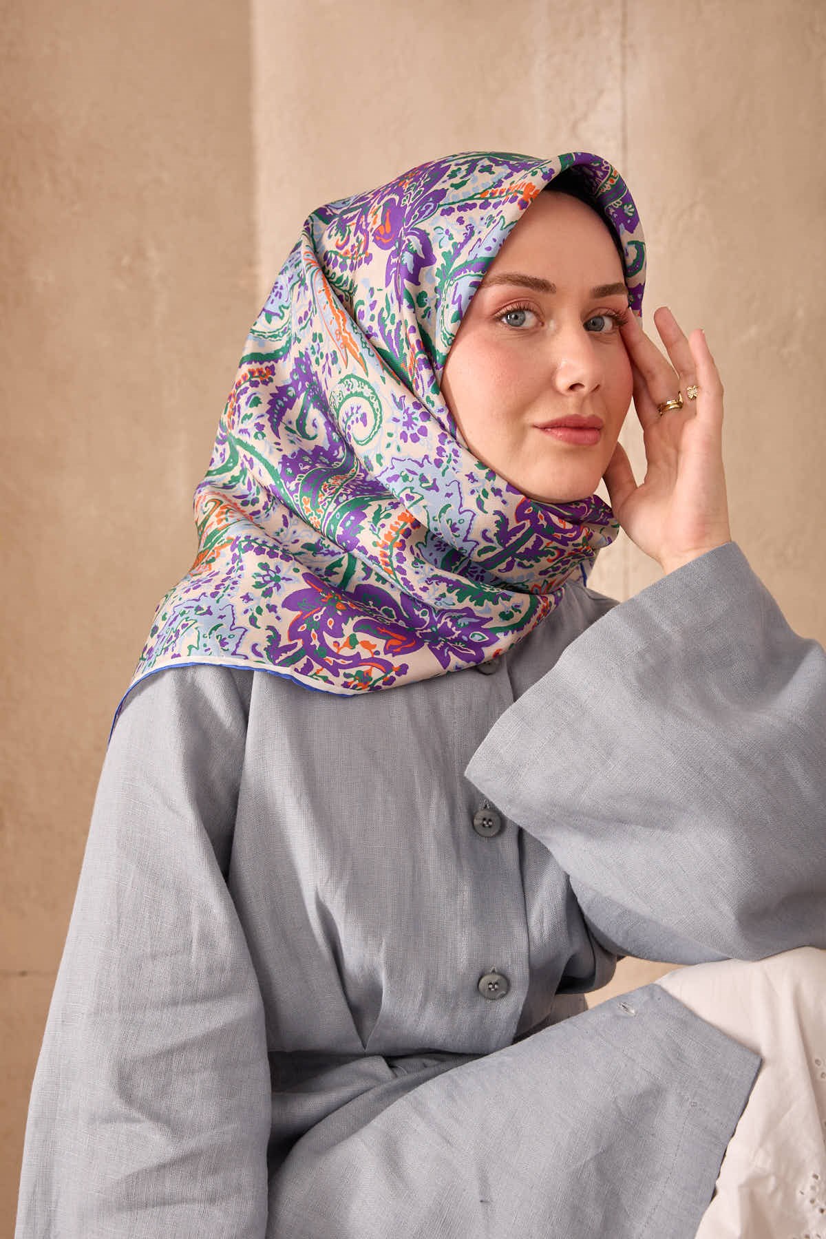 Silk Home Twill İpek Eşarp 11473-15