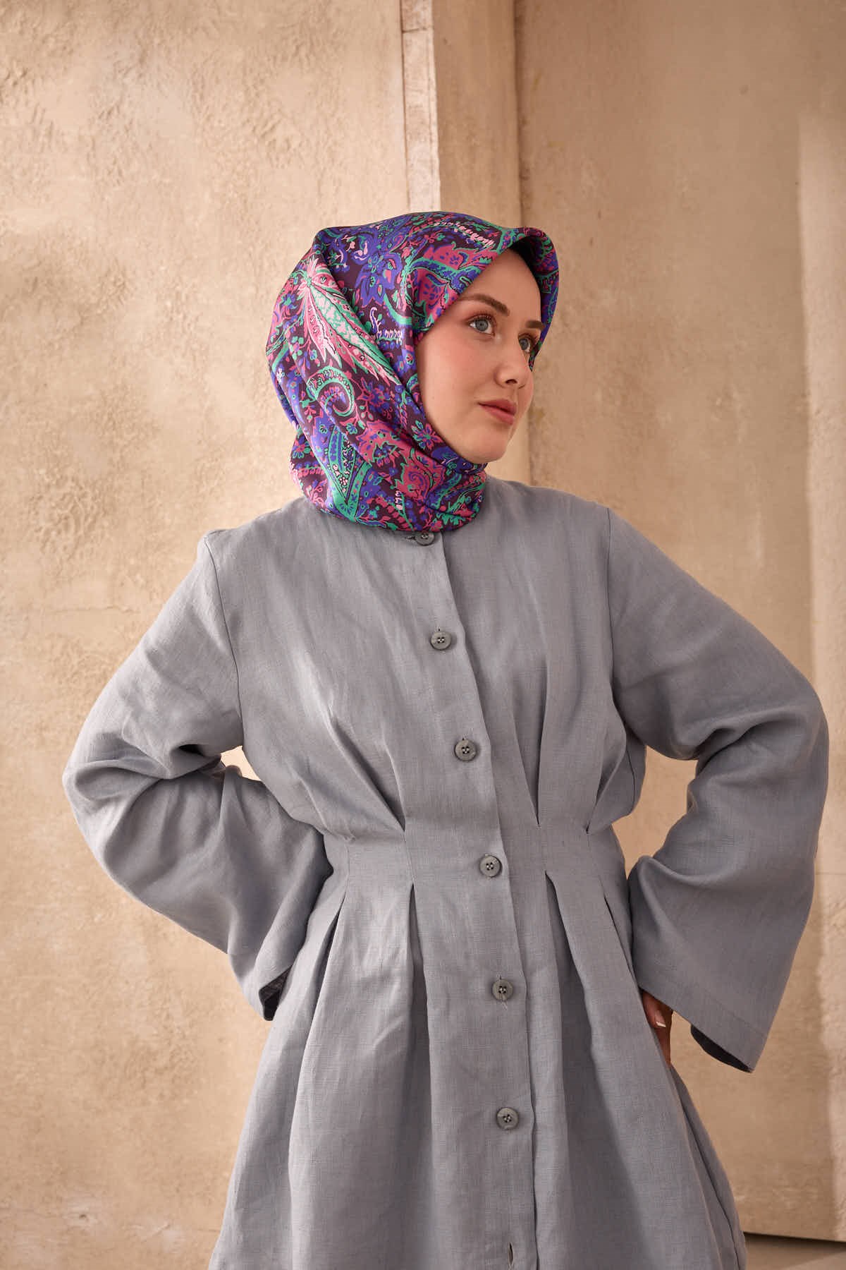 Silk Home Twill İpek Eşarp 11473-16