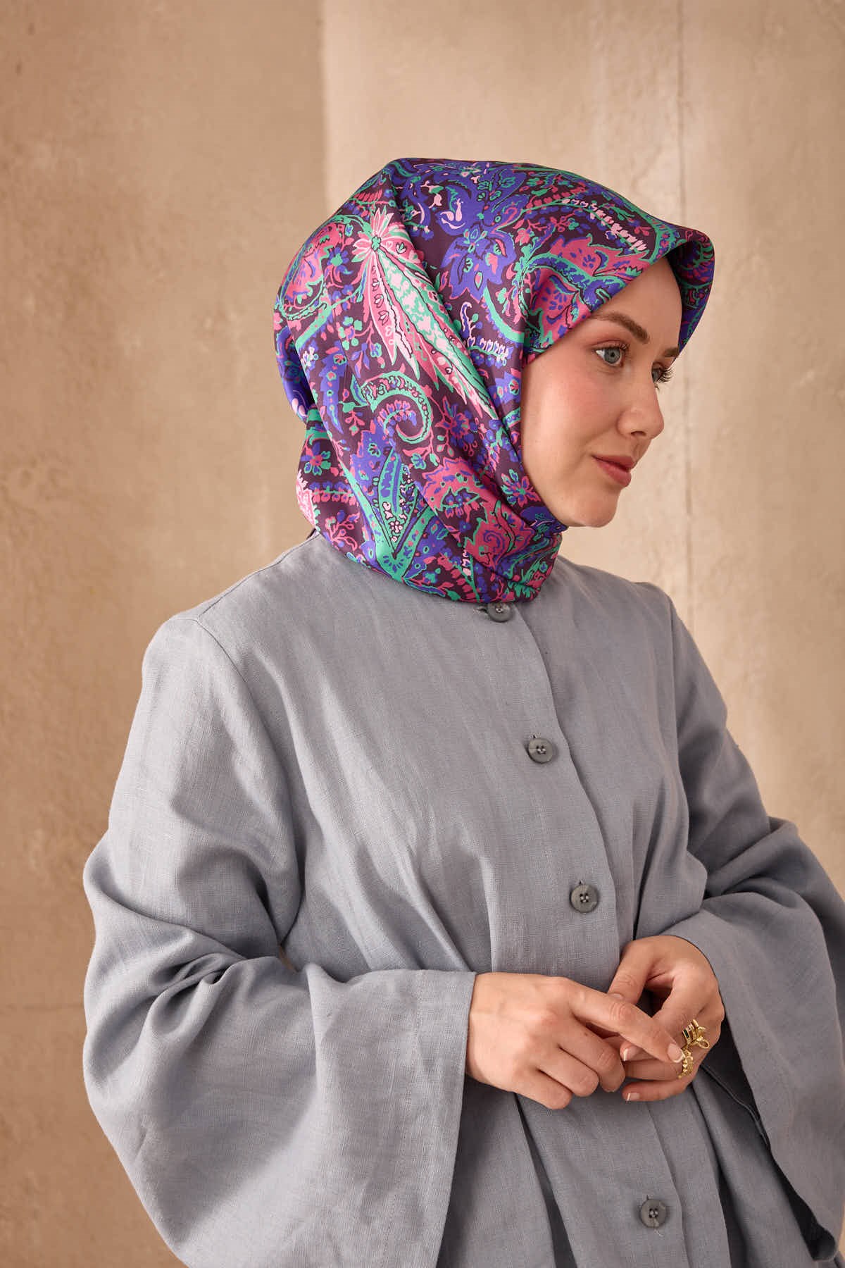 Silk Home Twill İpek Eşarp 11473-16