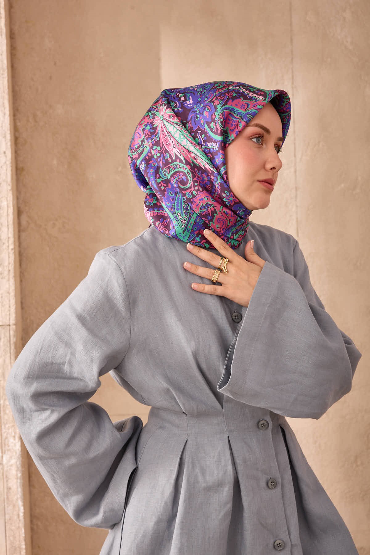 Silk Home Twill İpek Eşarp 11473-16
