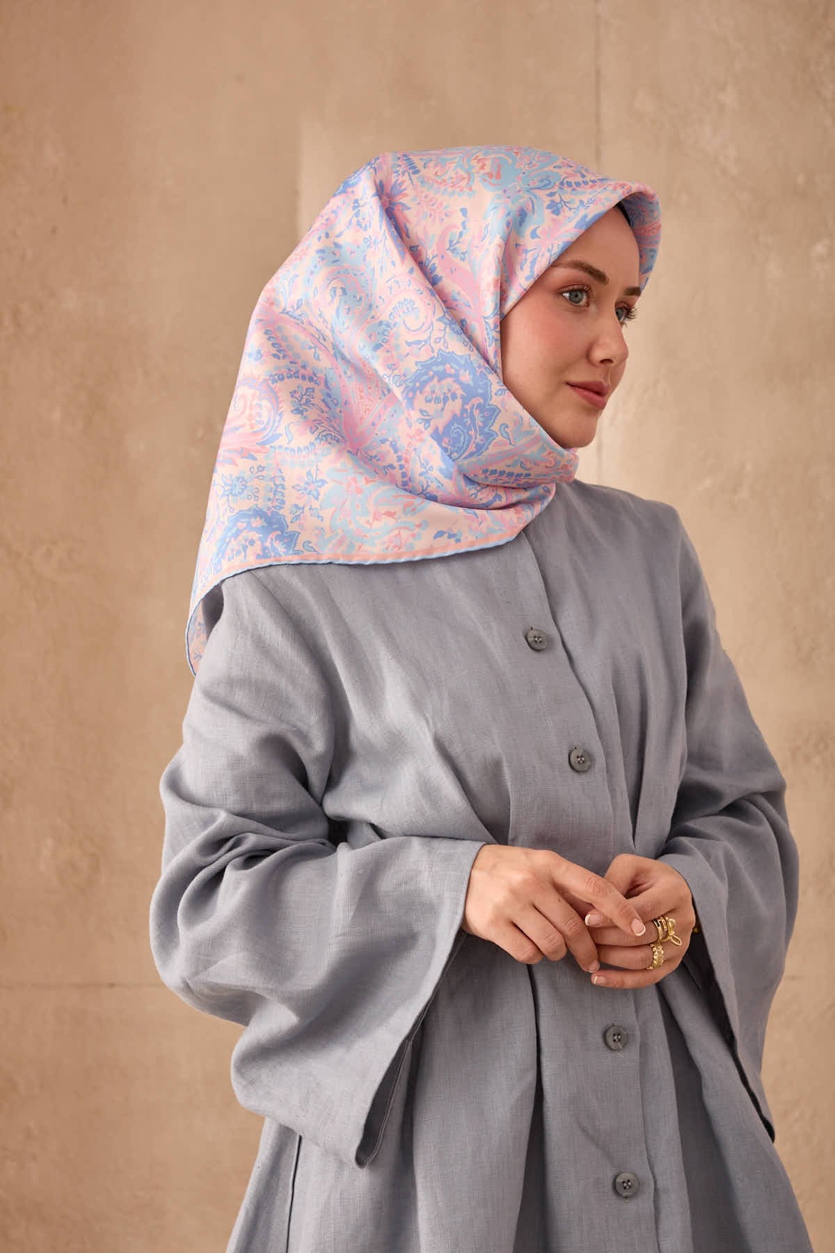 Silk Home Twill İpek Eşarp 11473-19
