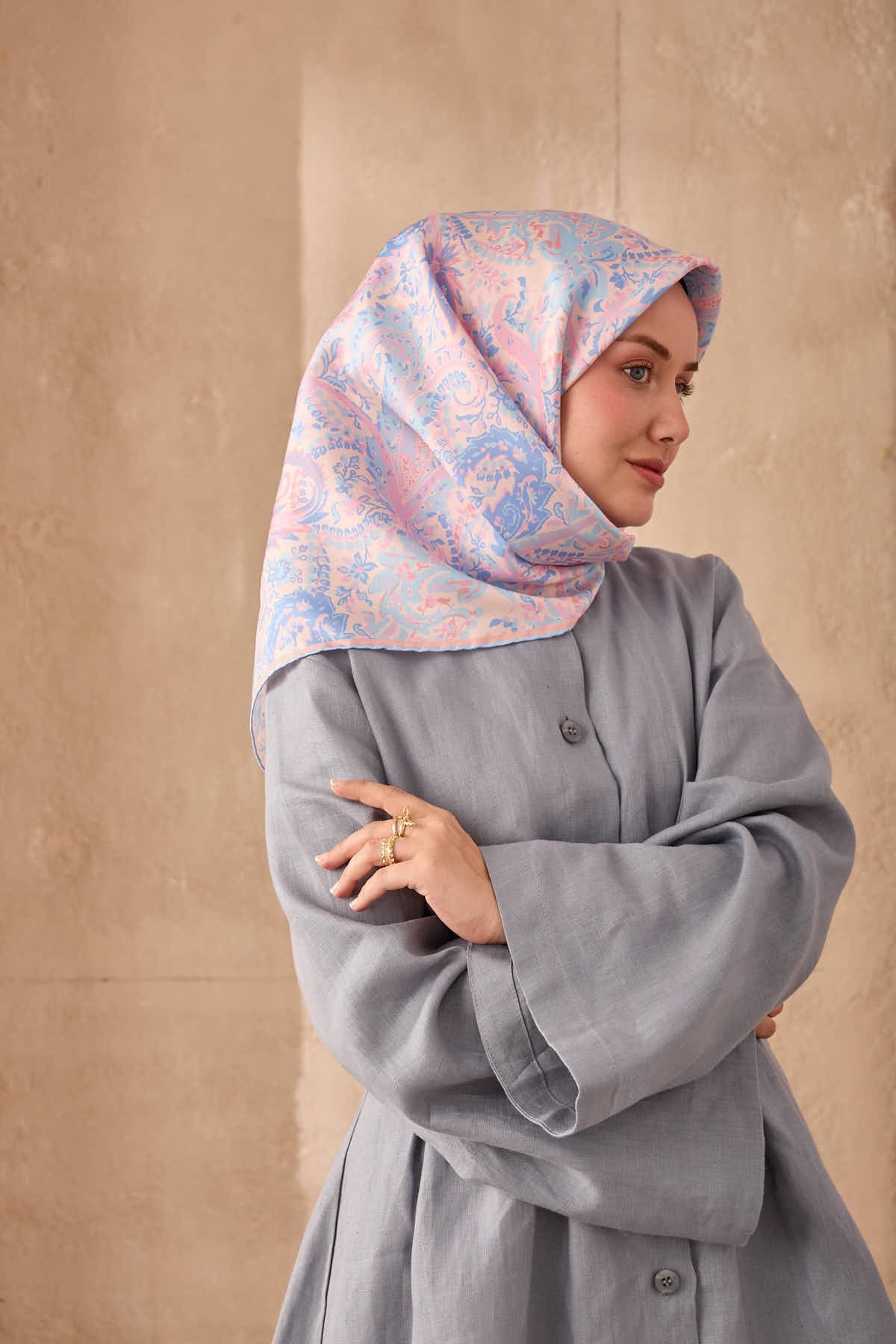 Silk Home Twill İpek Eşarp 11473-19