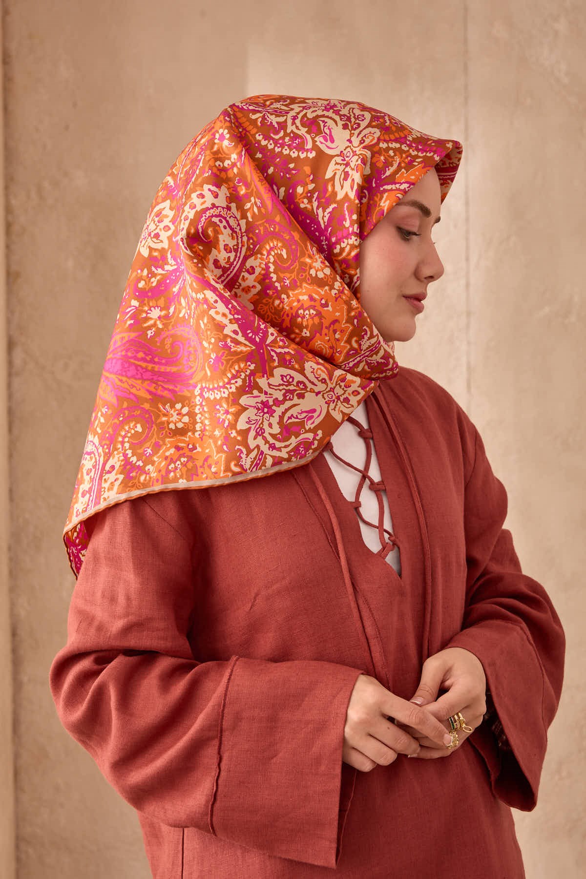 Silk Home Twill İpek Eşarp 11473-23