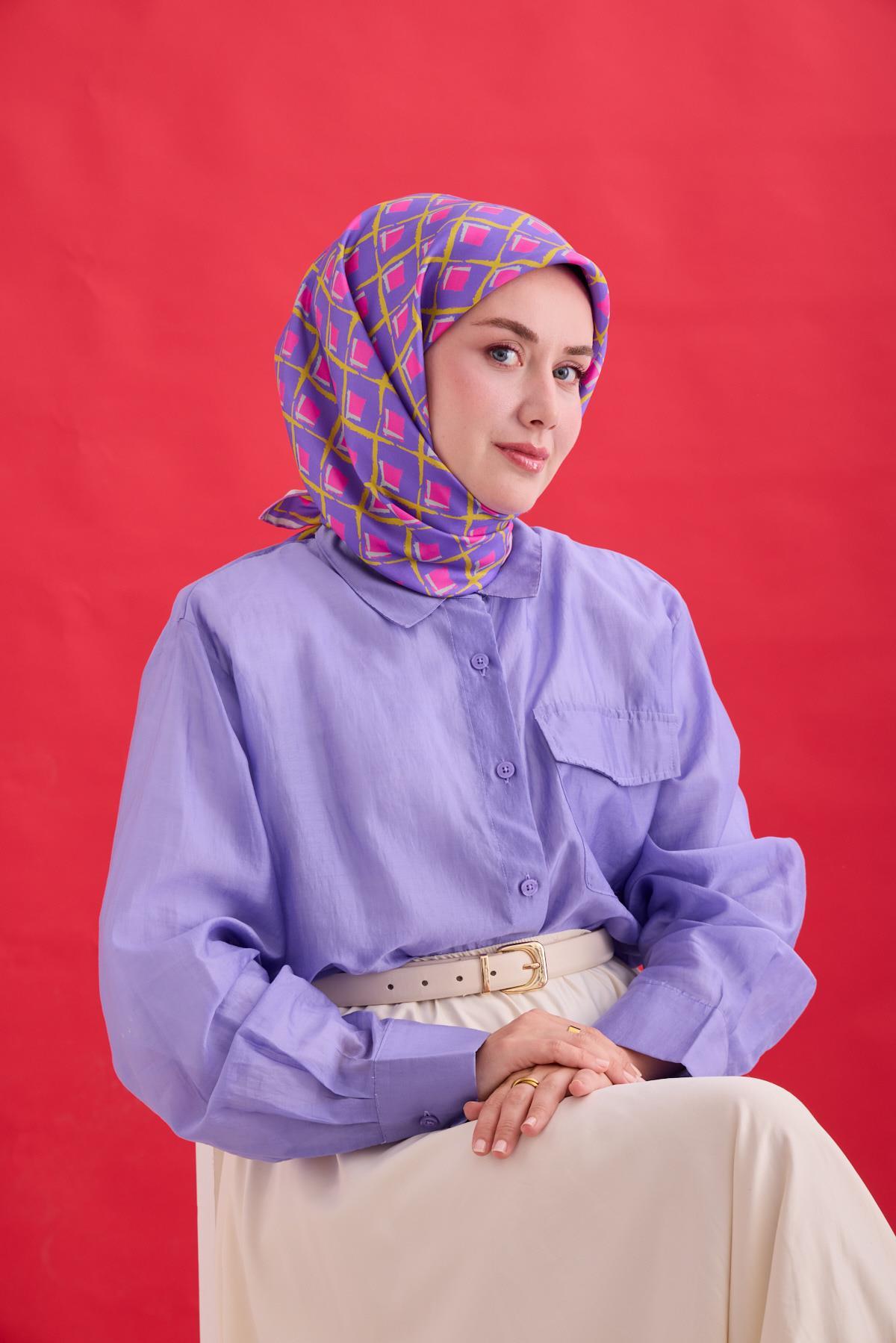 Silk Home Twill İpek Eşarp 11474-09