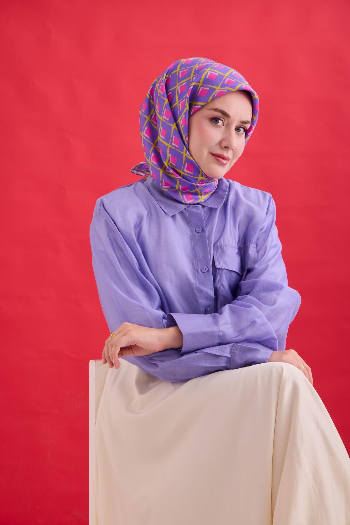 Silk Home Twill İpek Eşarp 11474-09