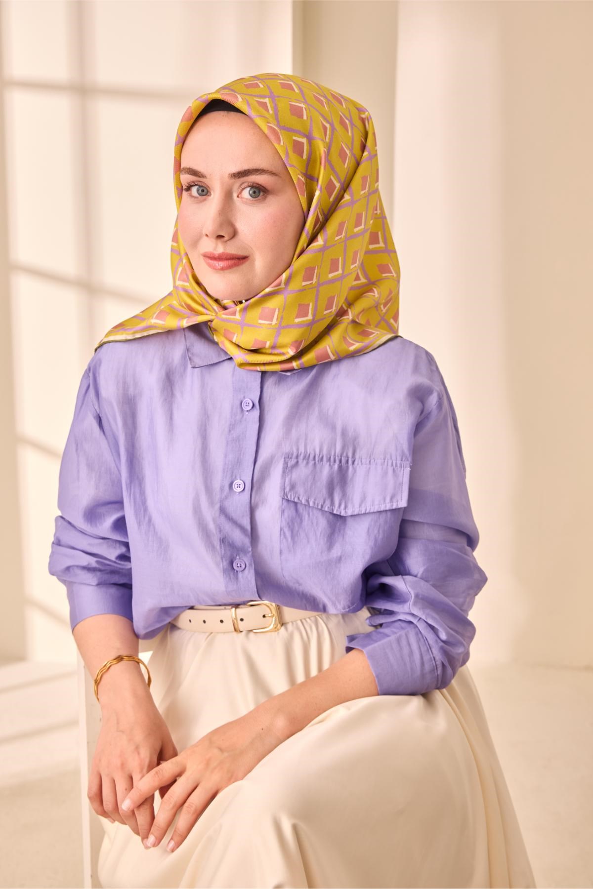Silk Home Twill İpek Eşarp 11474-58
