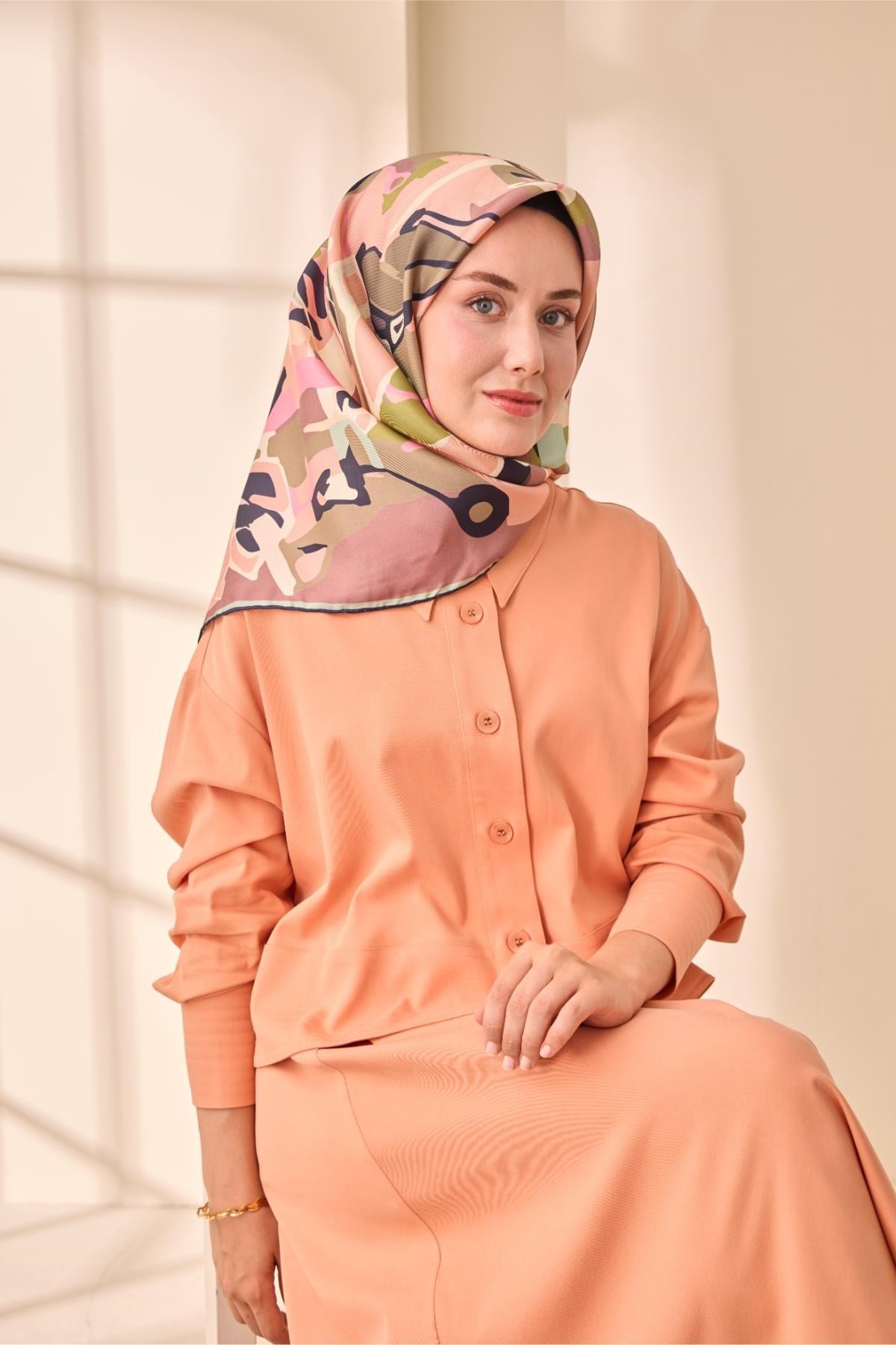 Silk Home Twill İpek Eşarp 11475-32