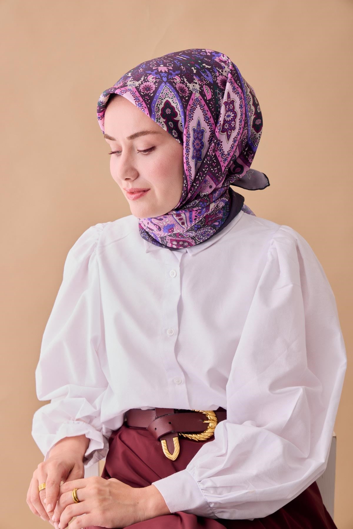 Silk Home Twill İpek Eşarp 11476-02