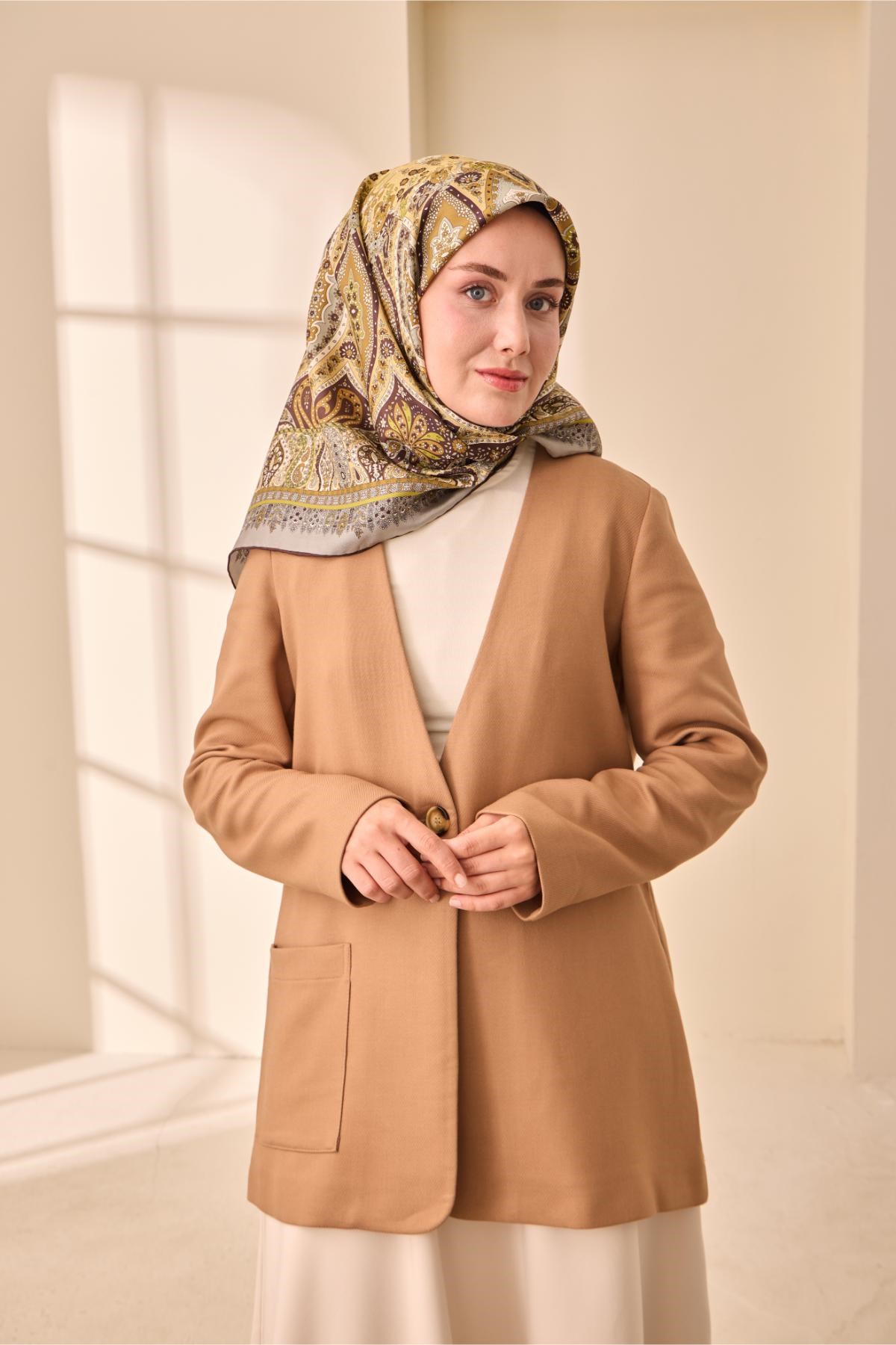 Silk Home Twill İpek Eşarp 11476-49