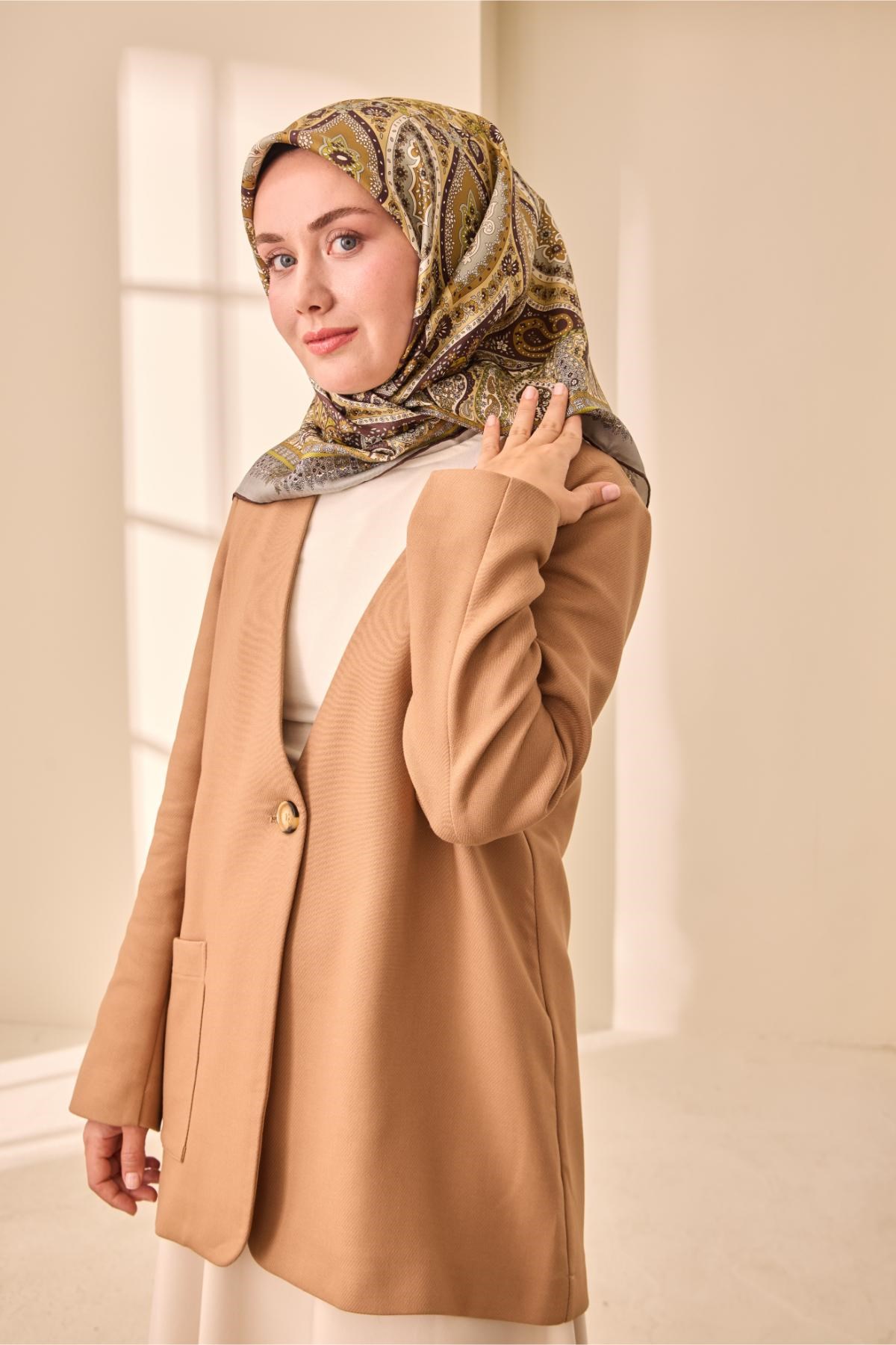 Silk Home Twill İpek Eşarp 11476-49