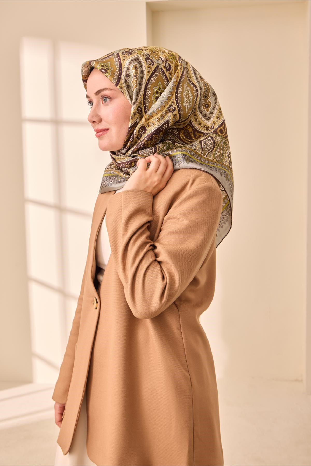 Silk Home Twill İpek Eşarp 11476-49
