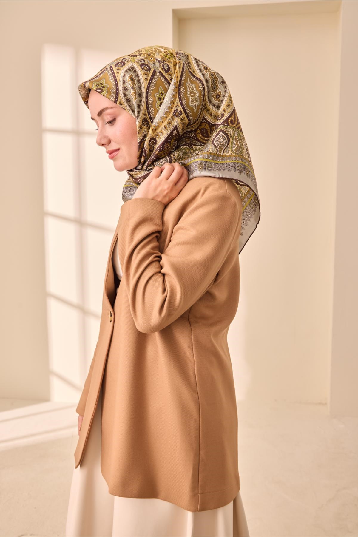 Silk Home Twill İpek Eşarp 11476-49