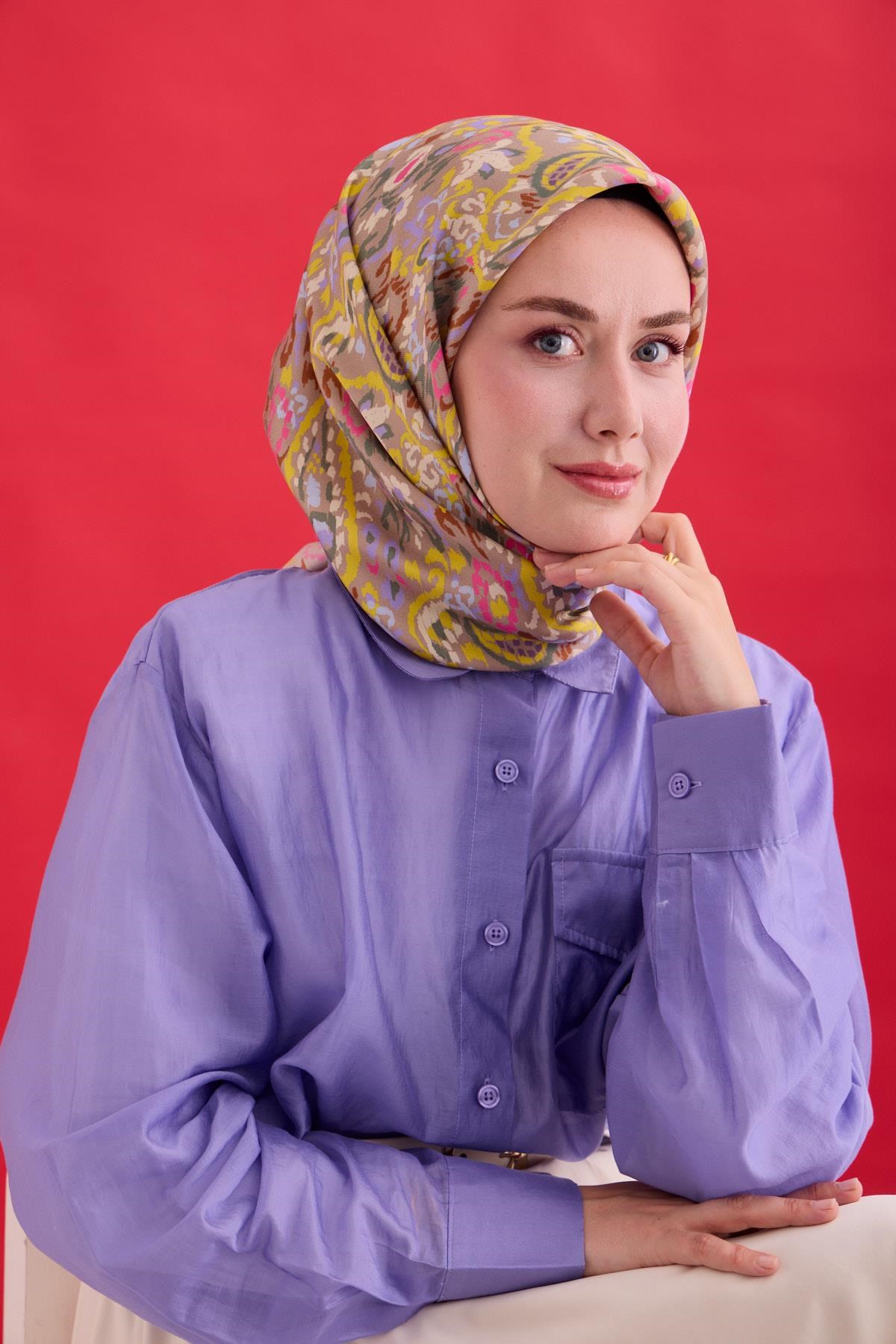 Silk Home Twill İpek Eşarp 11478-11