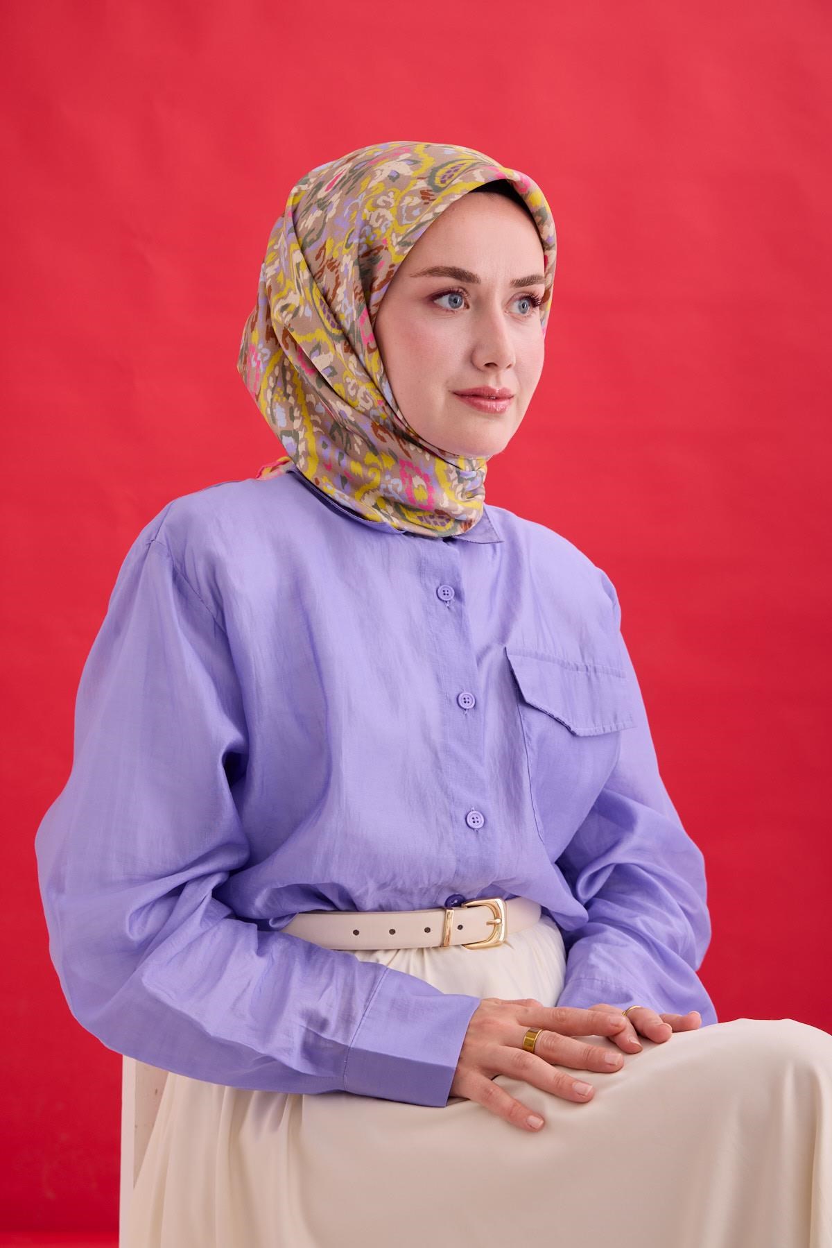 Silk Home Twill İpek Eşarp 11478-11