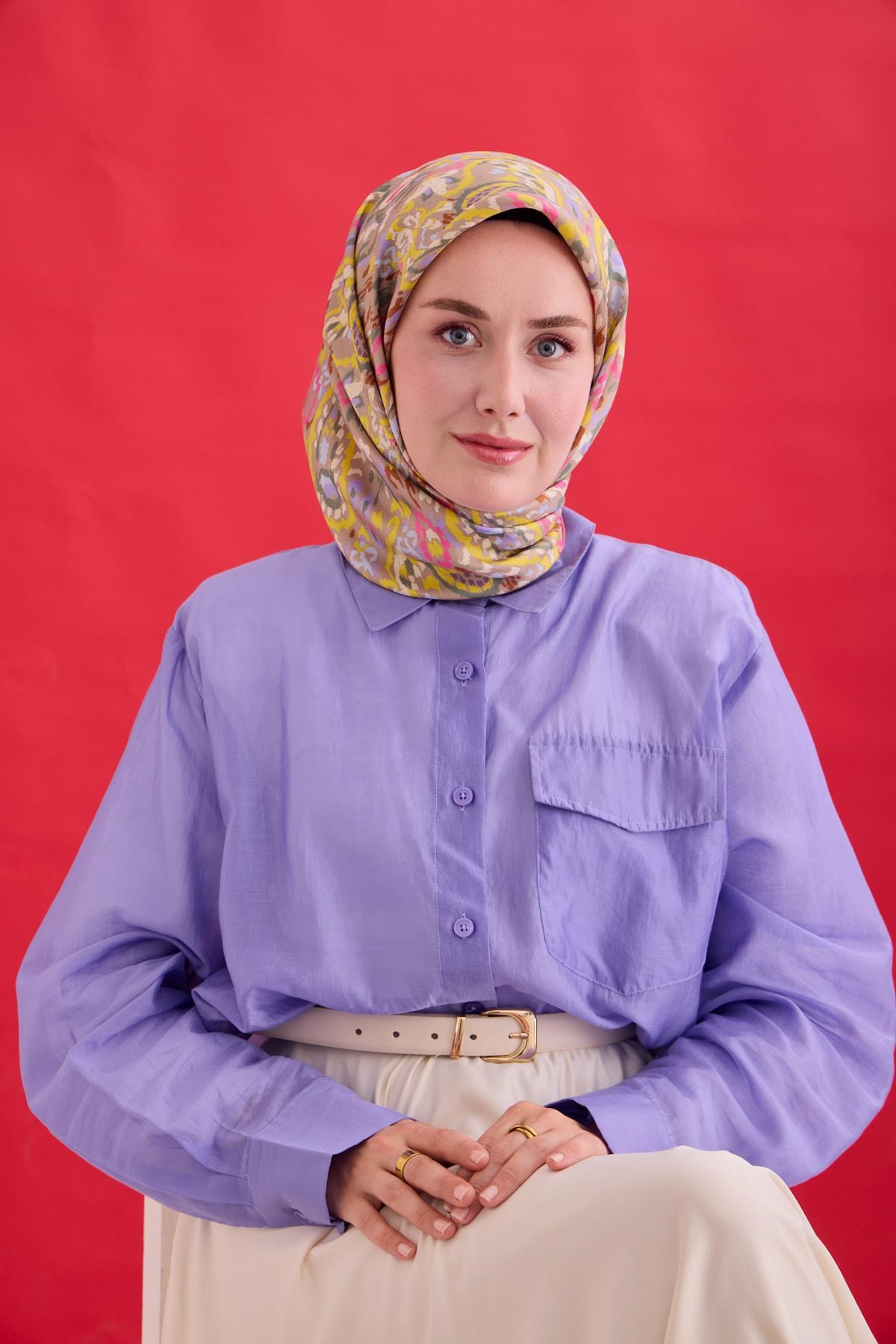 Silk Home Twill İpek Eşarp 11478-11