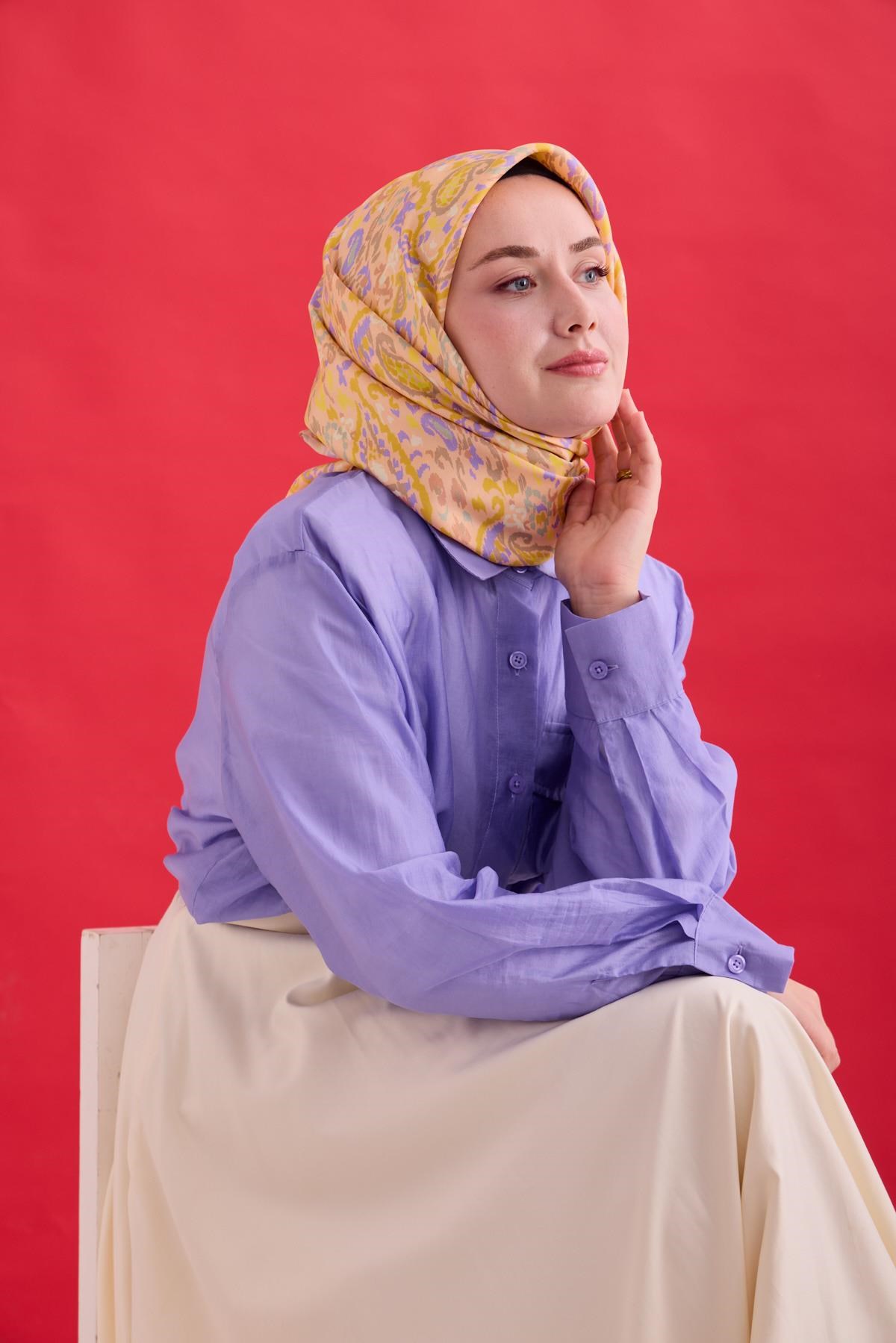 Silk Home Twill İpek Eşarp 11478-23