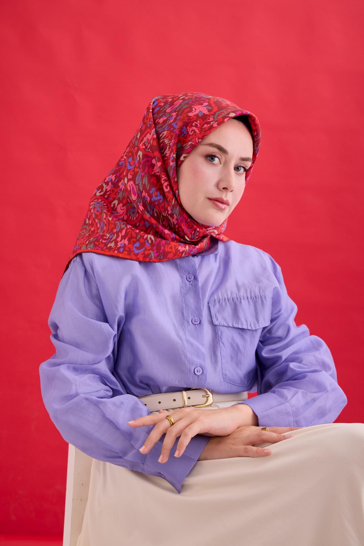 Silk Home Twill İpek Eşarp 11478-41