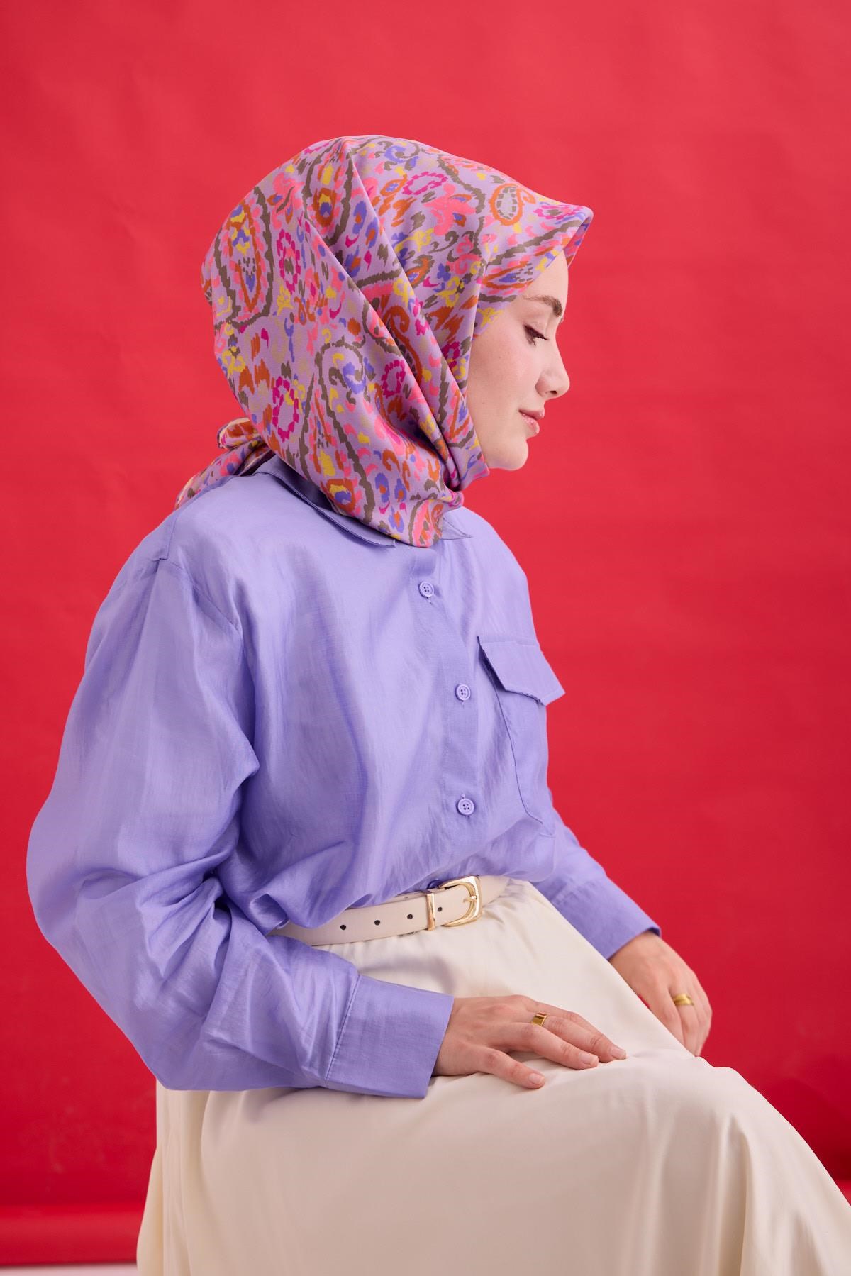 Silk Home Twill İpek Eşarp 11478-42