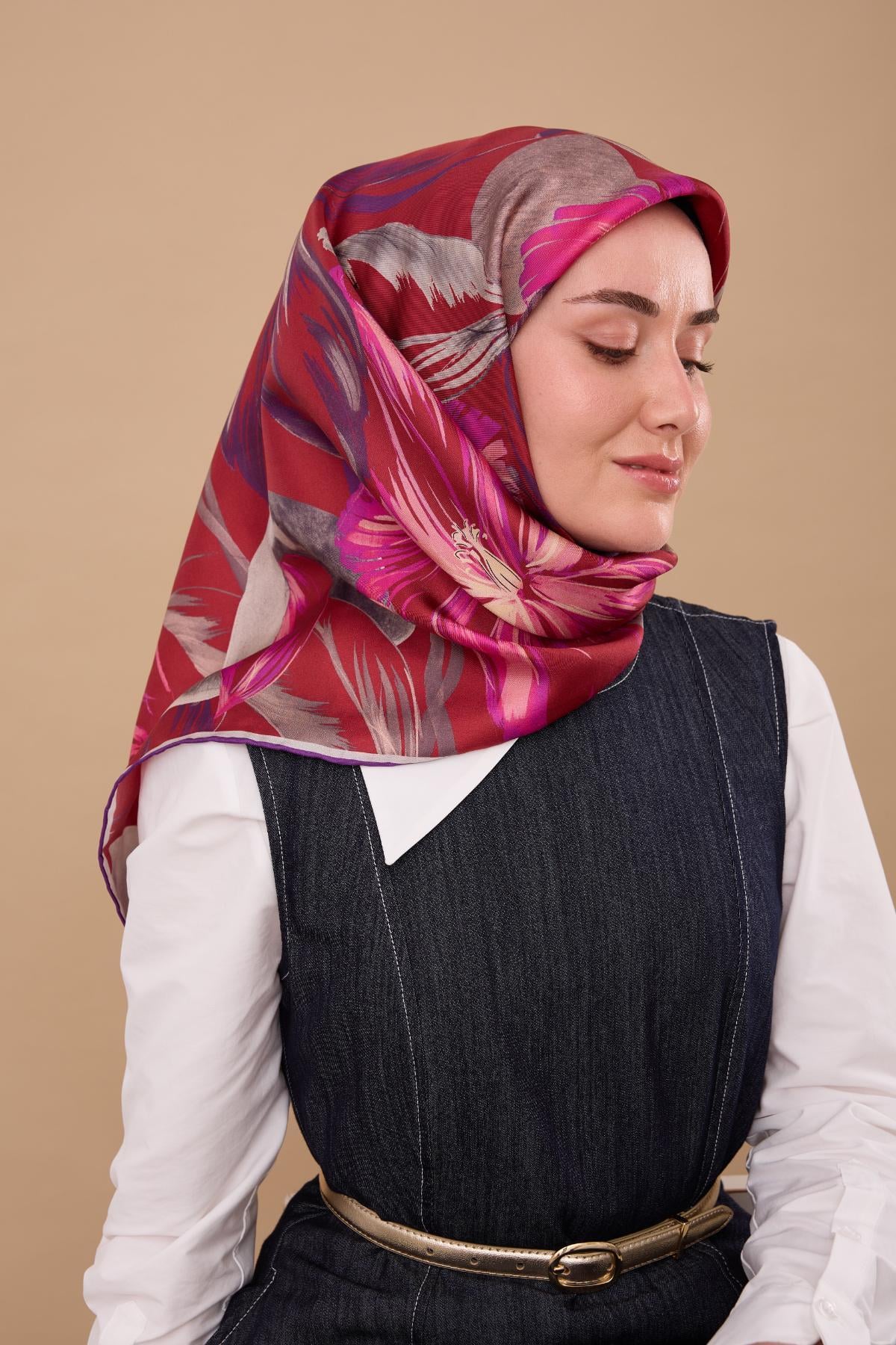 Silk Home Twill İpek Eşarp 11480-60