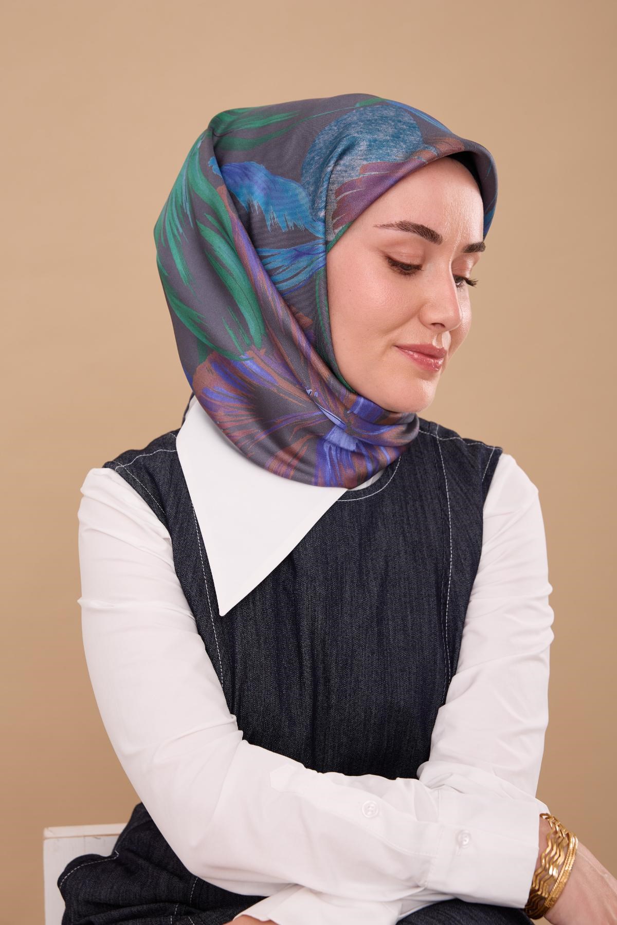 Silk Home Twill İpek Eşarp 11480-77
