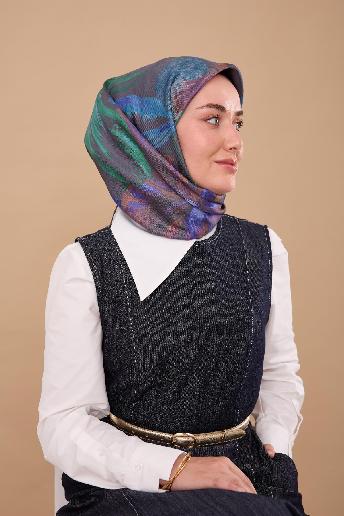 Silk Home Twill İpek Eşarp 11480-77