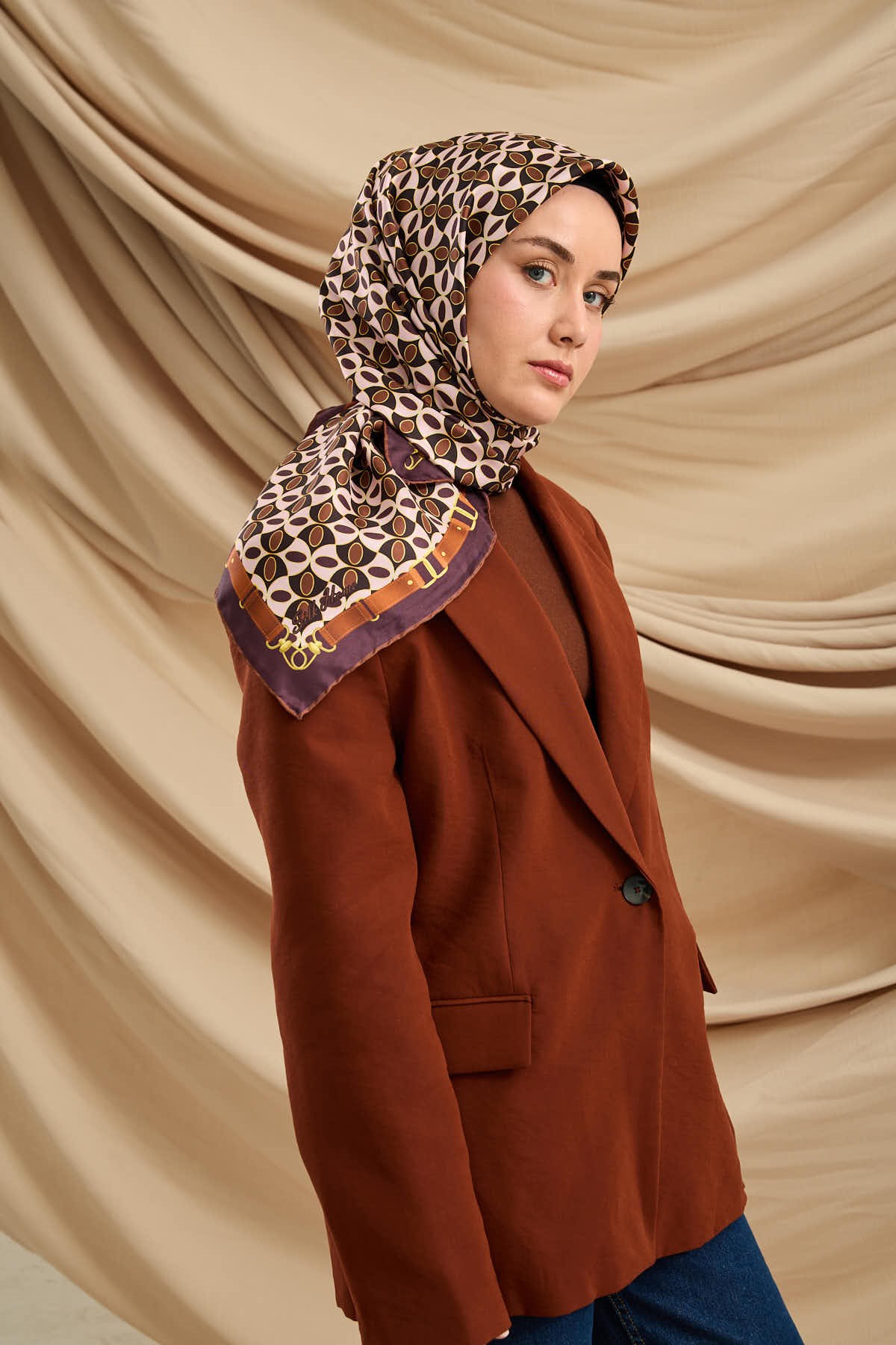 Silk Home Twill İpek Eşarp 11481-04