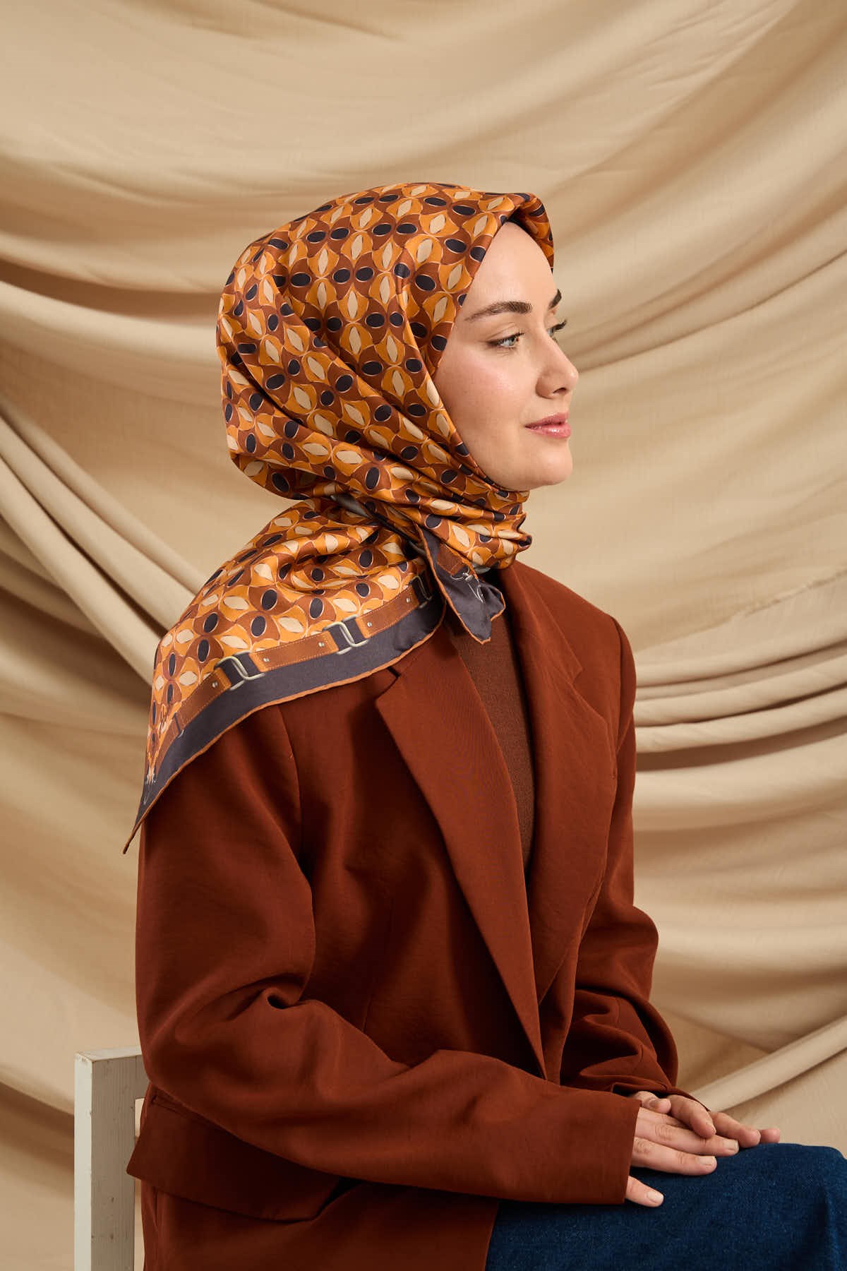 Silk Home Twill İpek Eşarp 11481-26