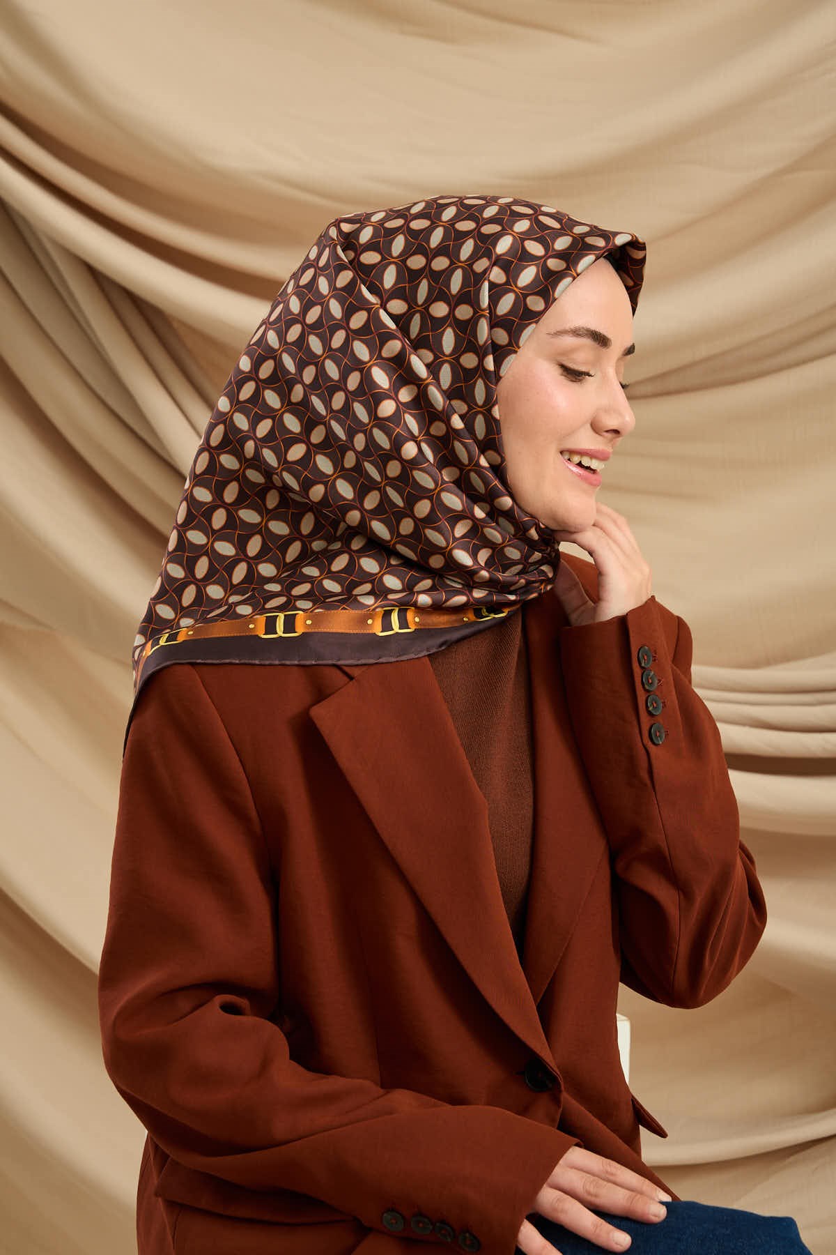 Silk Home Twill İpek Eşarp 11481-31