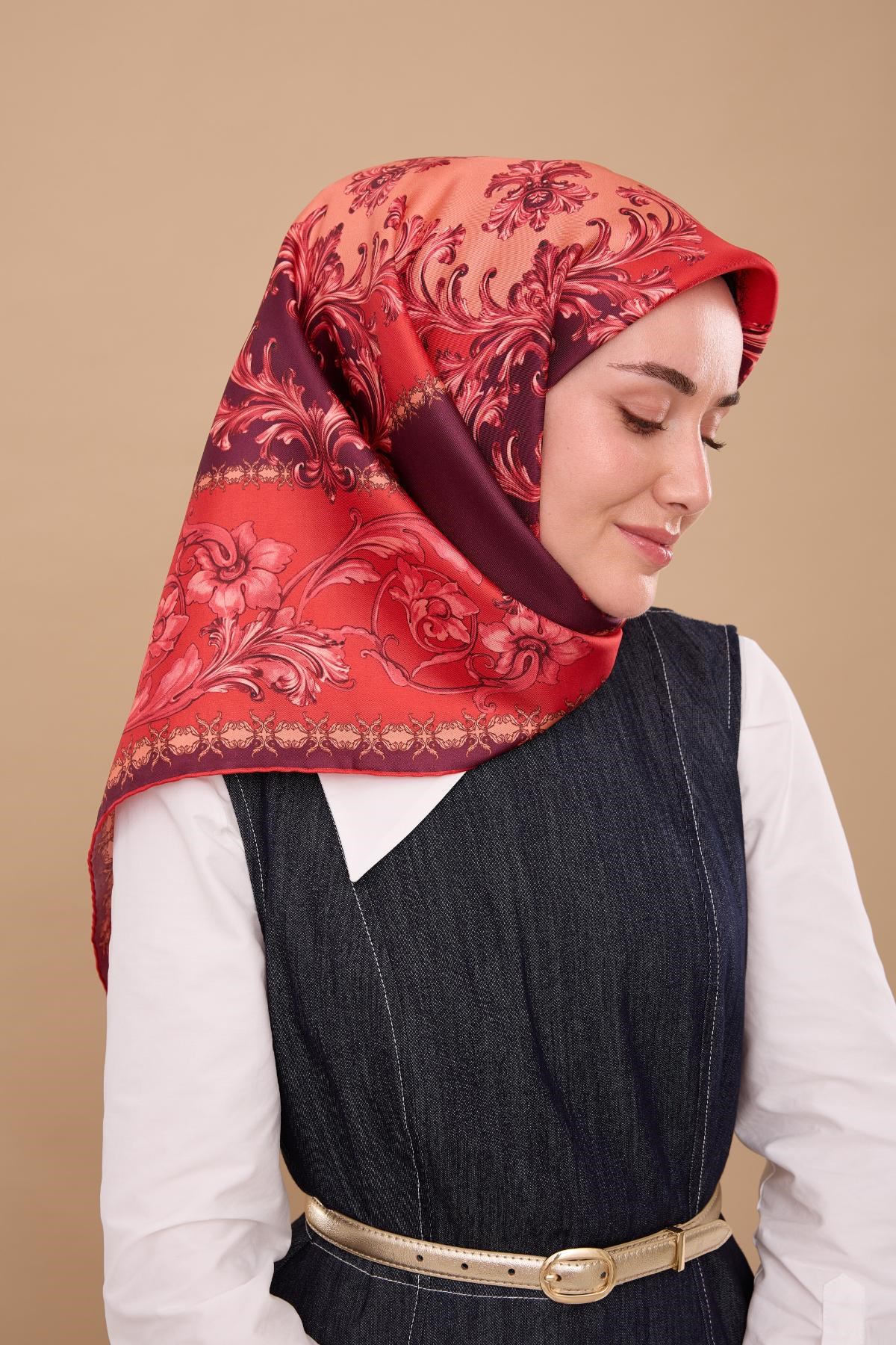 Silk Home Twill İpek Eşarp 11482-08