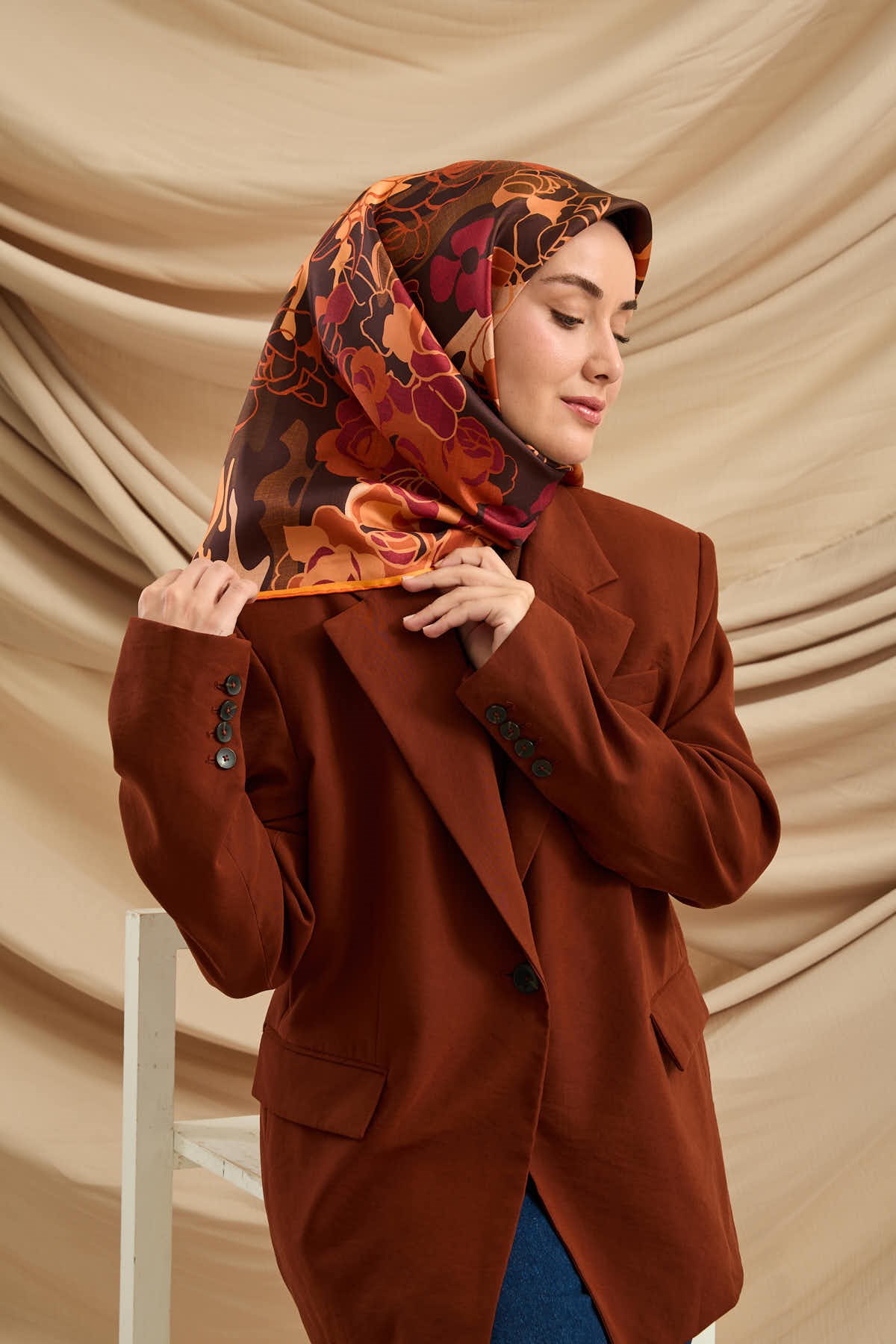 Silk Home Twill İpek Eşarp 11483-20