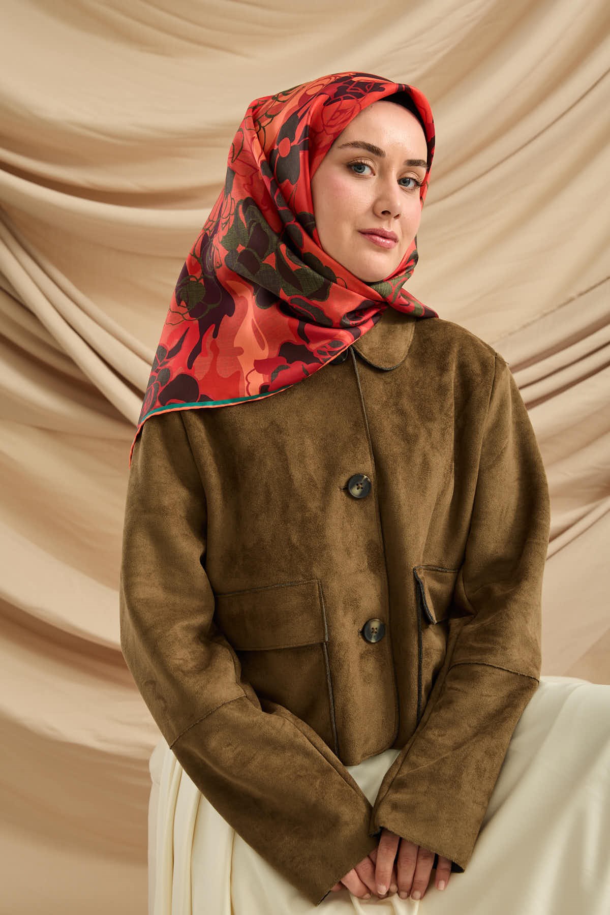 Silk Home Twill İpek Eşarp 11483-24