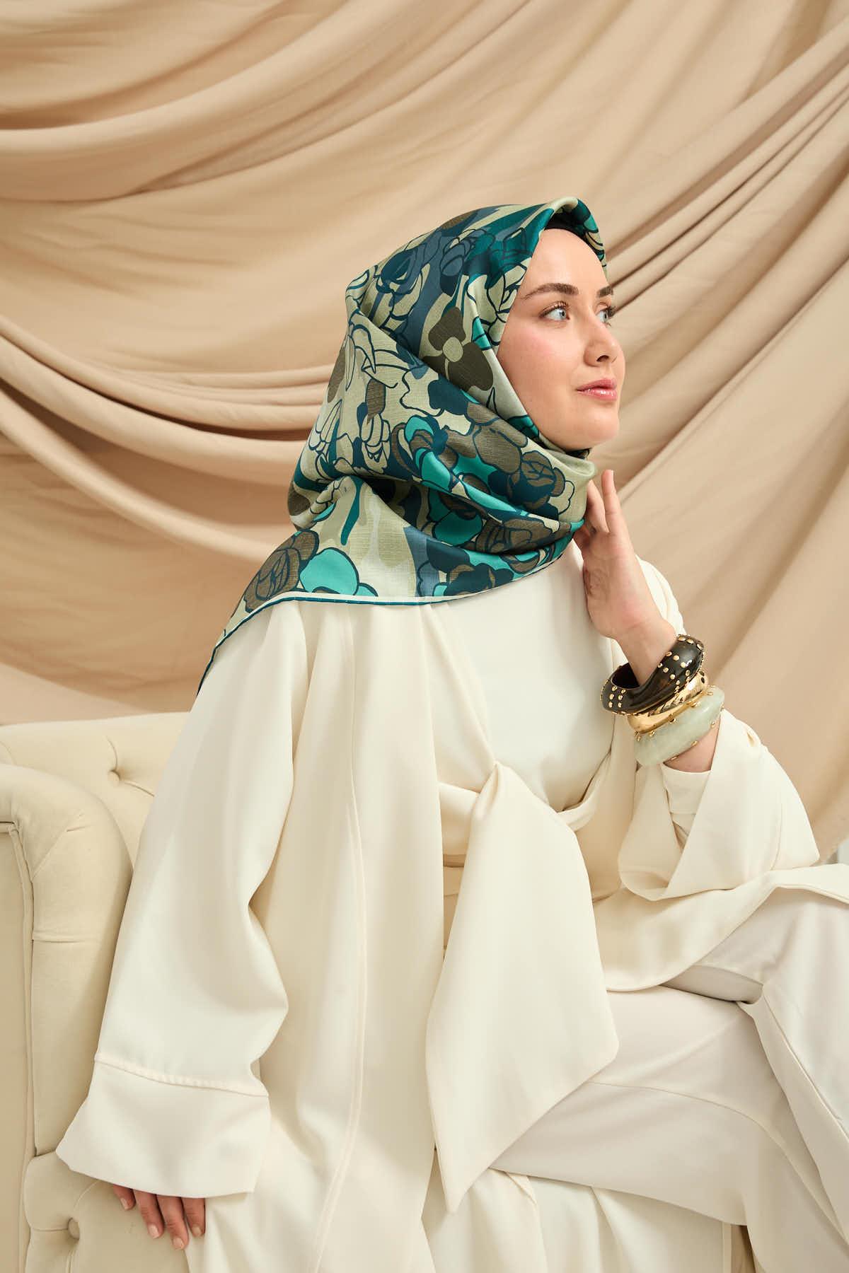 Silk Home Twill İpek Eşarp 11483-27